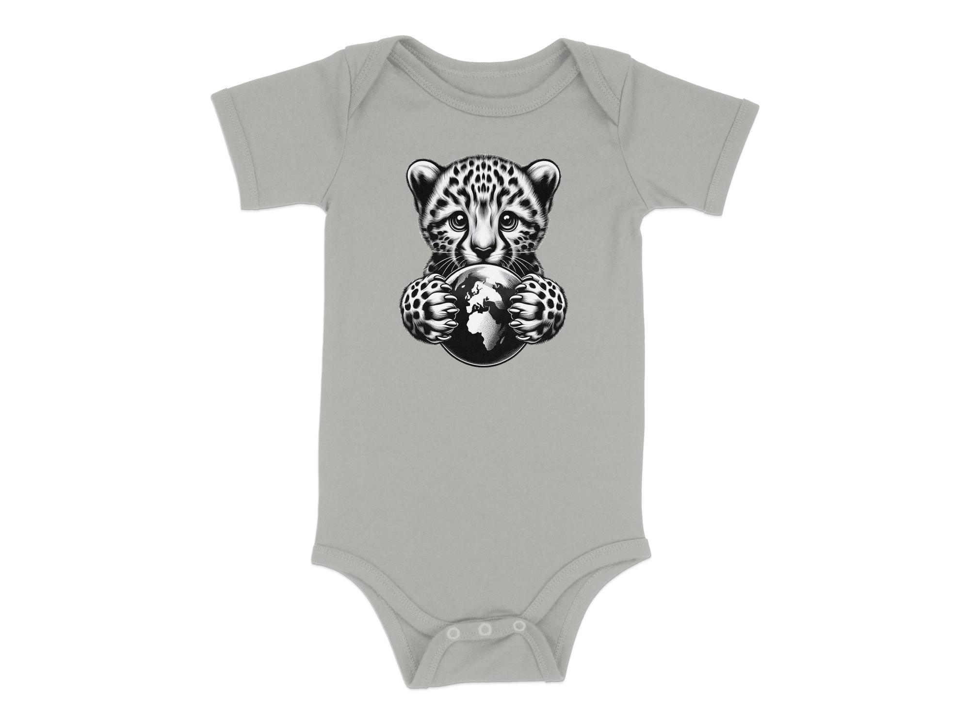 Cheetah World - Coloured Toddler Bodysuit Realistic Animal Talisman Unisex Cute Tee Graphic Design