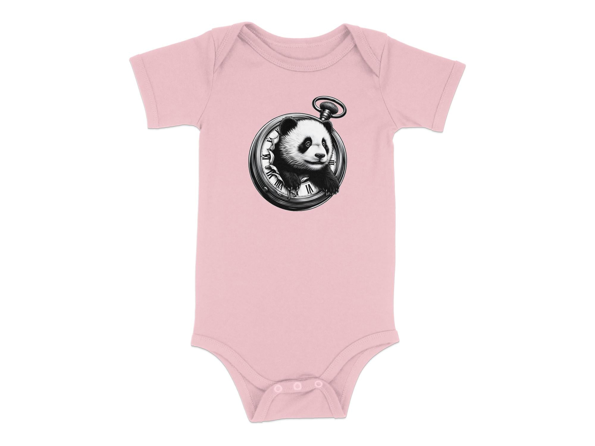 Panda - Coloured Toddler Bodysuit Realistic Animal Talisman Unisex Cute Tee Graphic Design