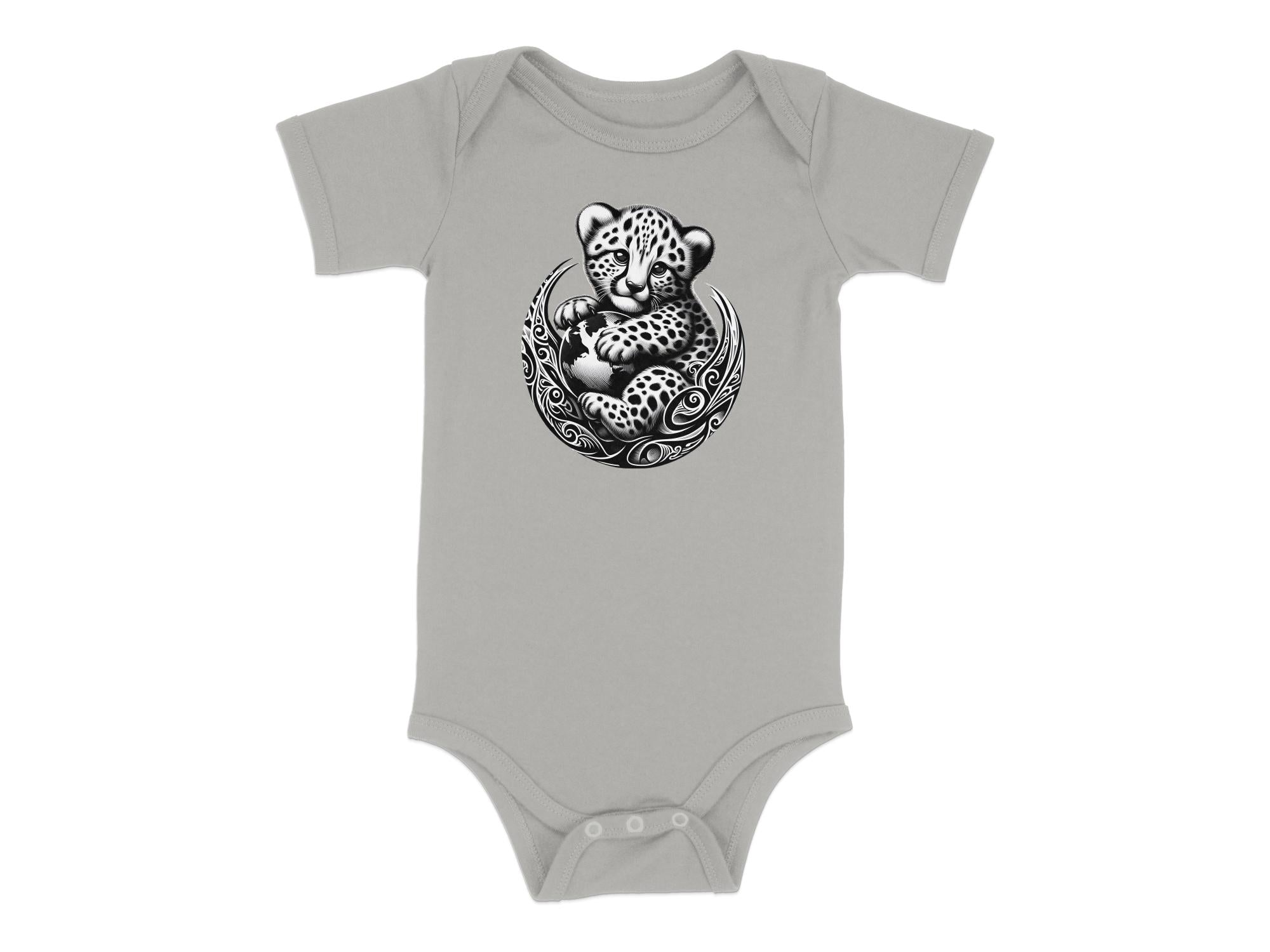 Cheetah World - Coloured Toddler Bodysuit Realistic Animal Talisman Unisex Cute Tee Graphic Design