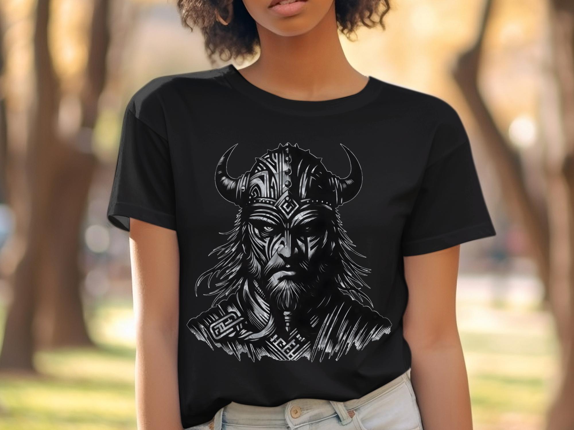 Viking Valour- Coloured Gildan T Shirt Norse Talisman Men Women Unisex Valhalla Tee