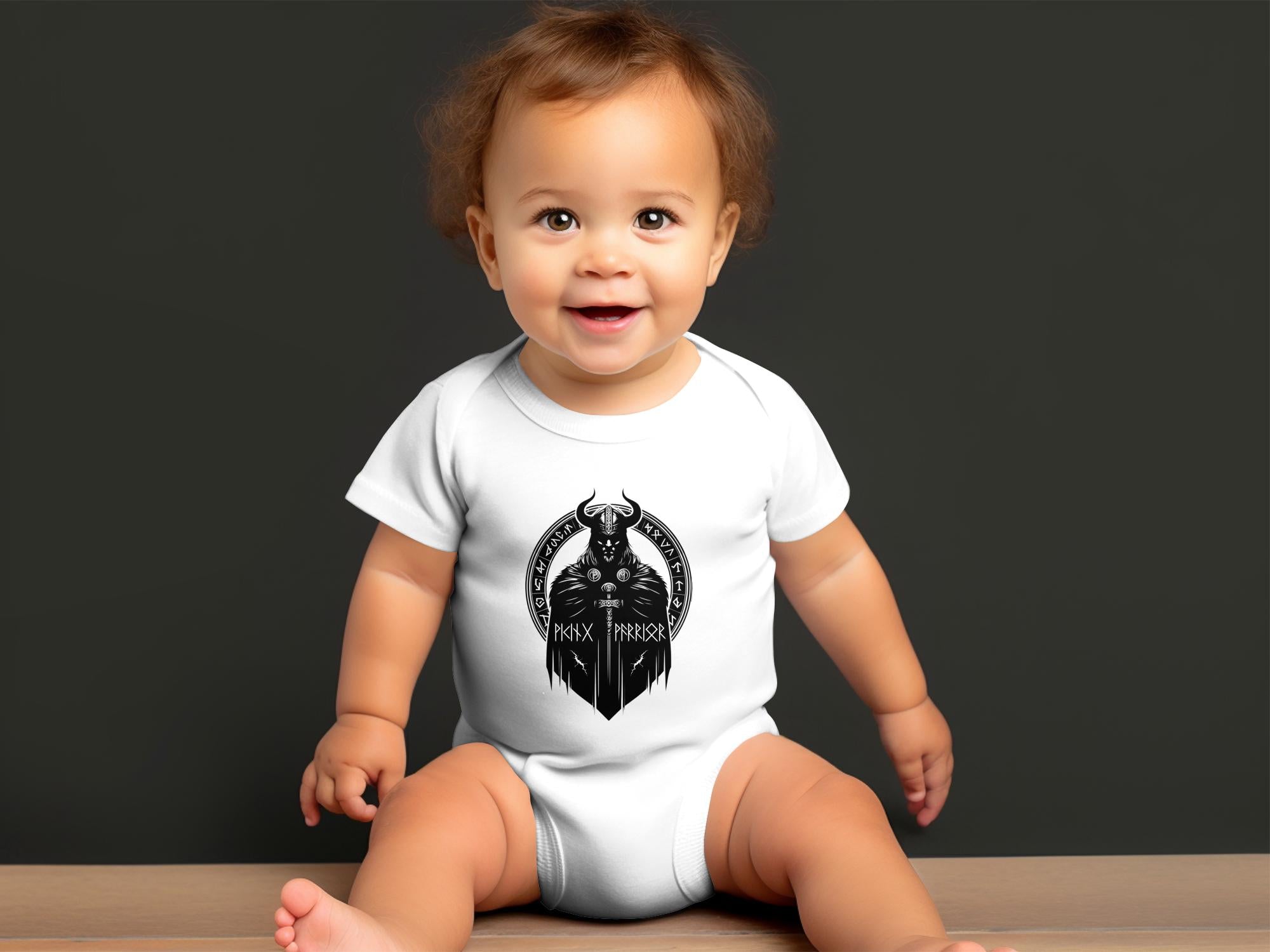 Viking Seer - Coloured Youth Clothing Baby Bodysuits Norse Talisman Unisex Valhalla Toddler Design