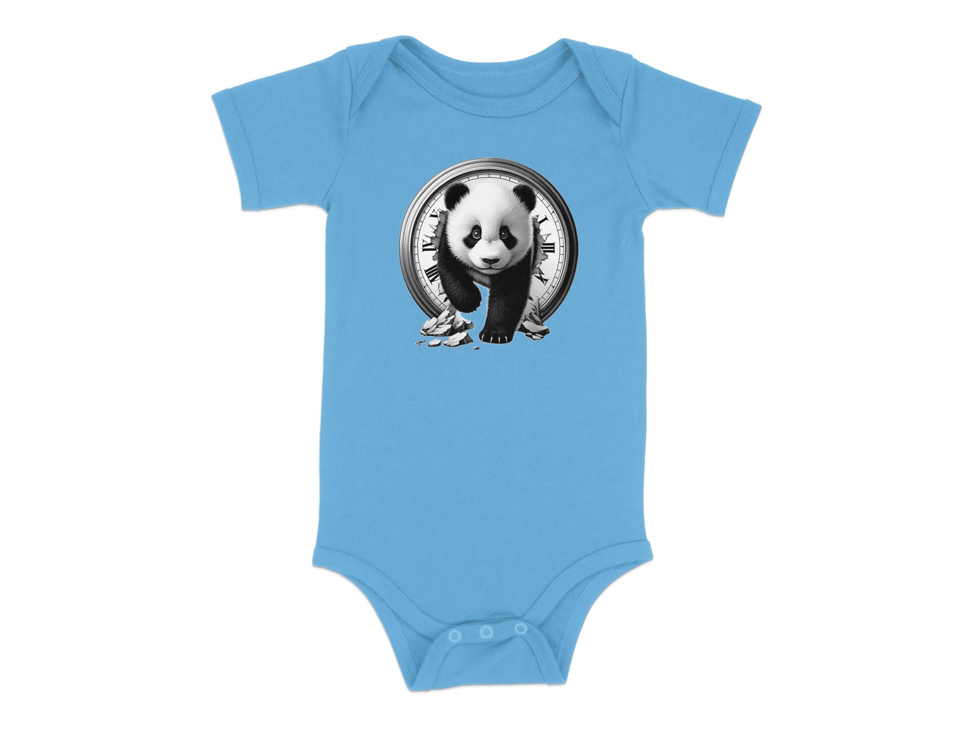 Panda - Coloured Toddler Bodysuit Realistic Animal Talisman Unisex Cute Tee Graphic Design