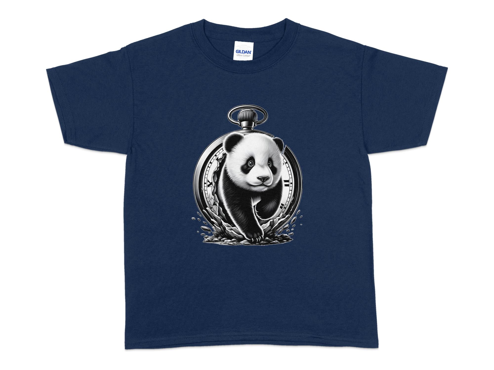 Panda - Coloured Kids T-Shirt Realistic Animal Talisman Unisex Cute Tee Graphic Design