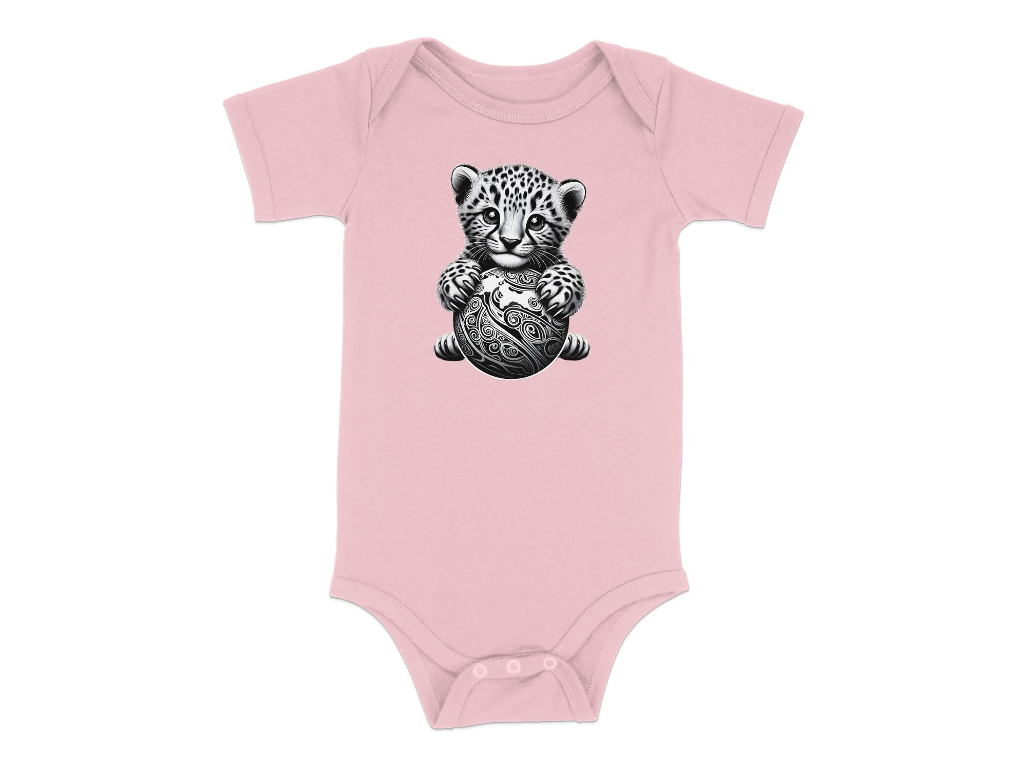 Cheetah World - Coloured Toddler Bodysuit Realistic Animal Talisman Unisex Cute Tee Graphic Design