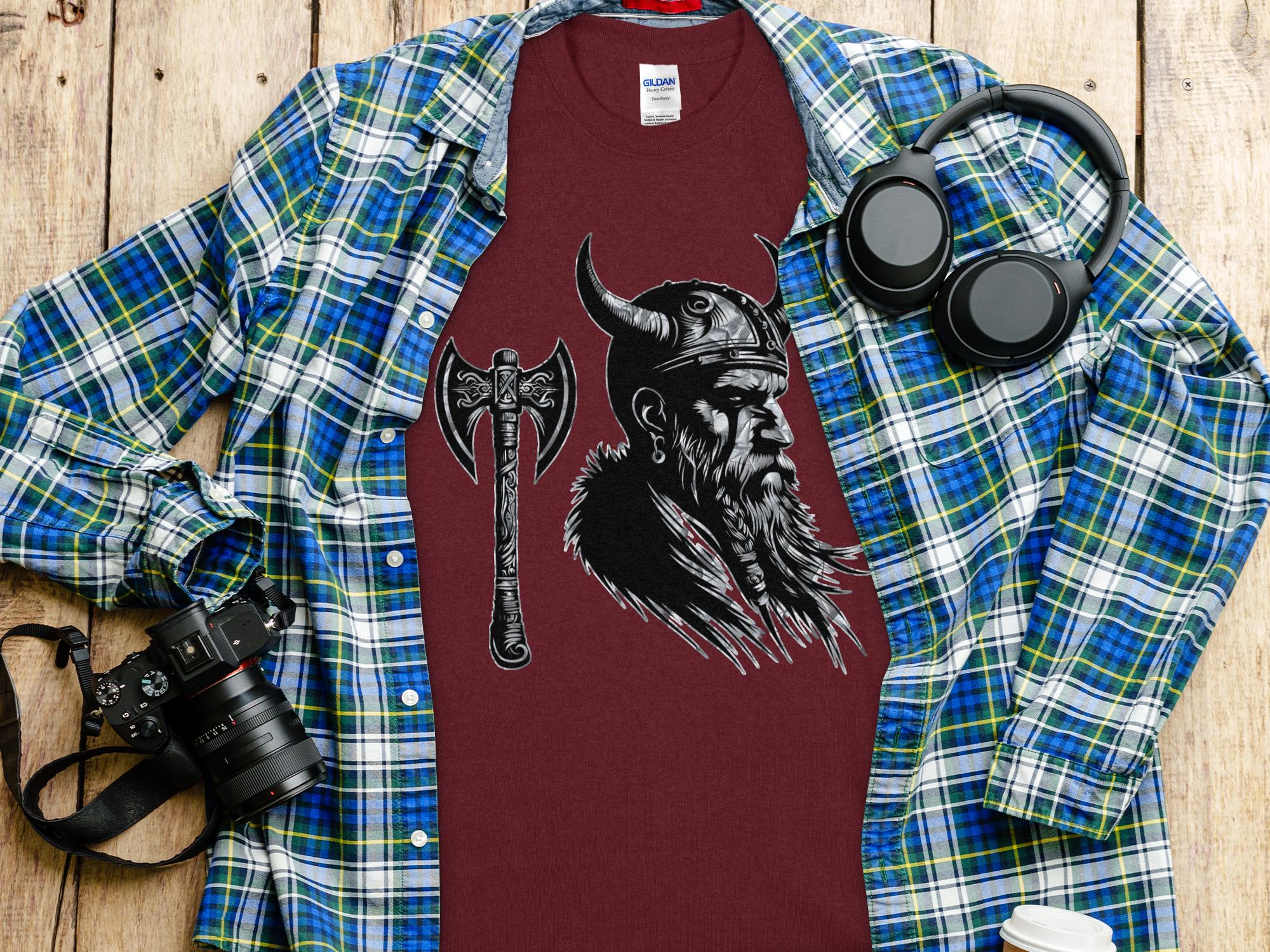 Viking Knowledge - Coloured Gildan T Shirt Norse Talisman Men Women Unisex Valhalla Tee