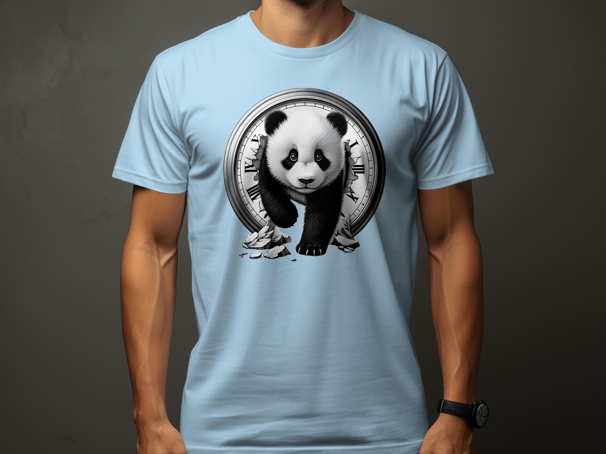 Panda - Coloured Gildan T-Shirt Realistic Animal Talisman Unisex Cute Tee Graphic Design