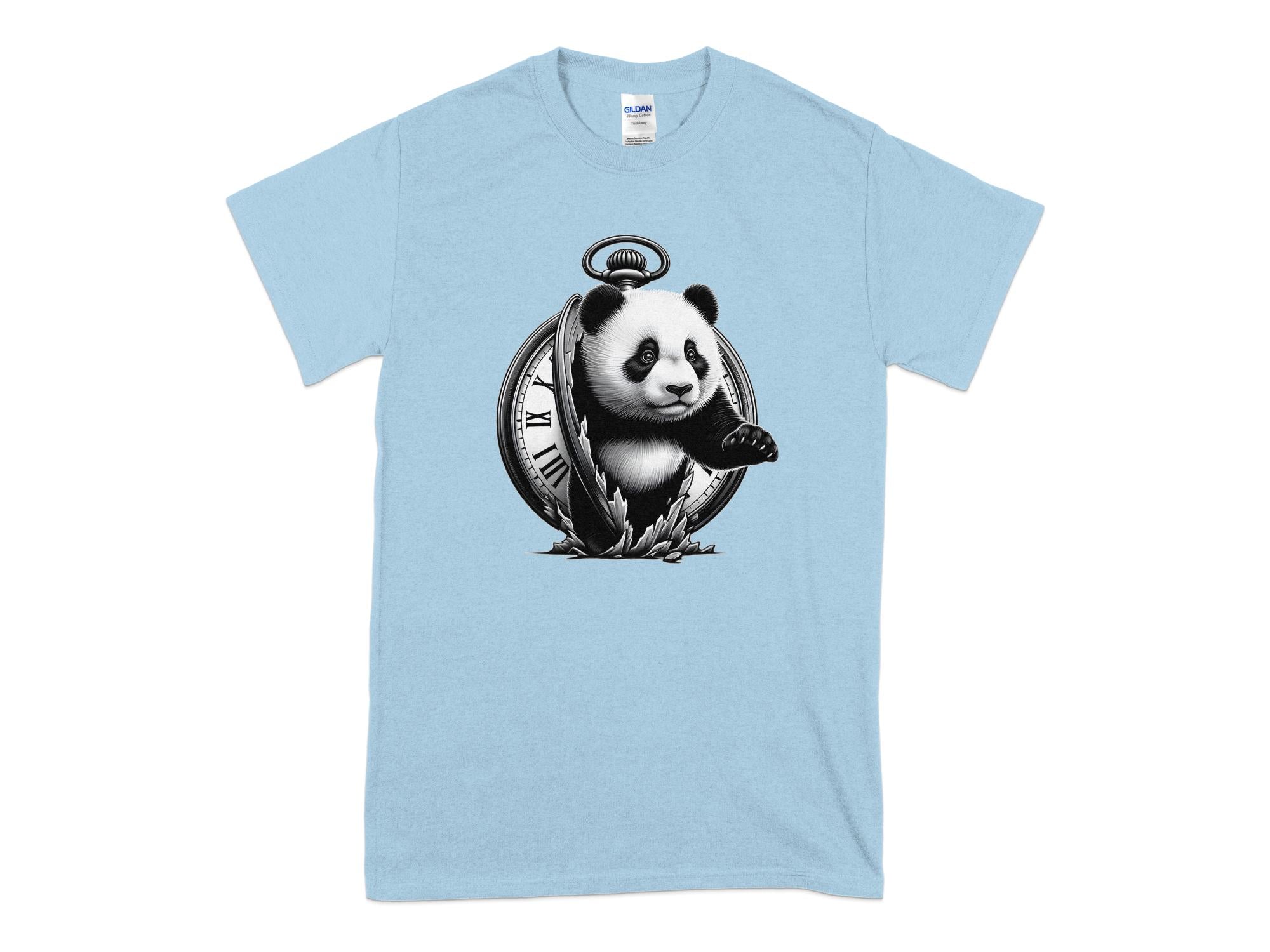 Panda - Coloured Gildan T-Shirt Realistic Animal Talisman Unisex Cute Tee Graphic Design