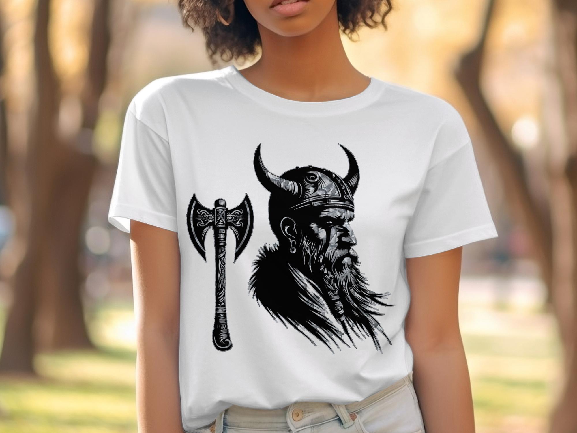 Viking Knowledge - Coloured Gildan T Shirt Norse Talisman Men Women Unisex Valhalla Tee