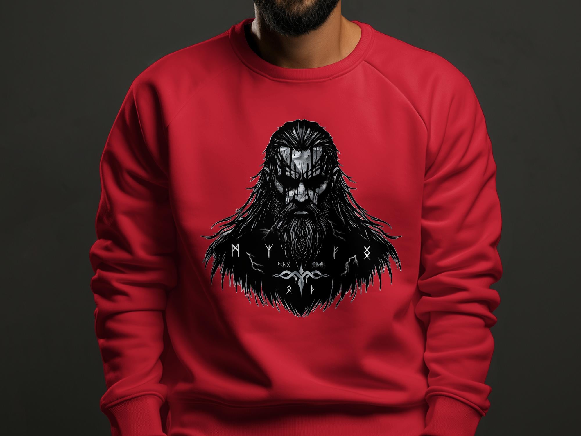 Viking Atonement - Coloured Gildan Sweatshirt Norse Talisman Men Women Unisex Valhalla Tee