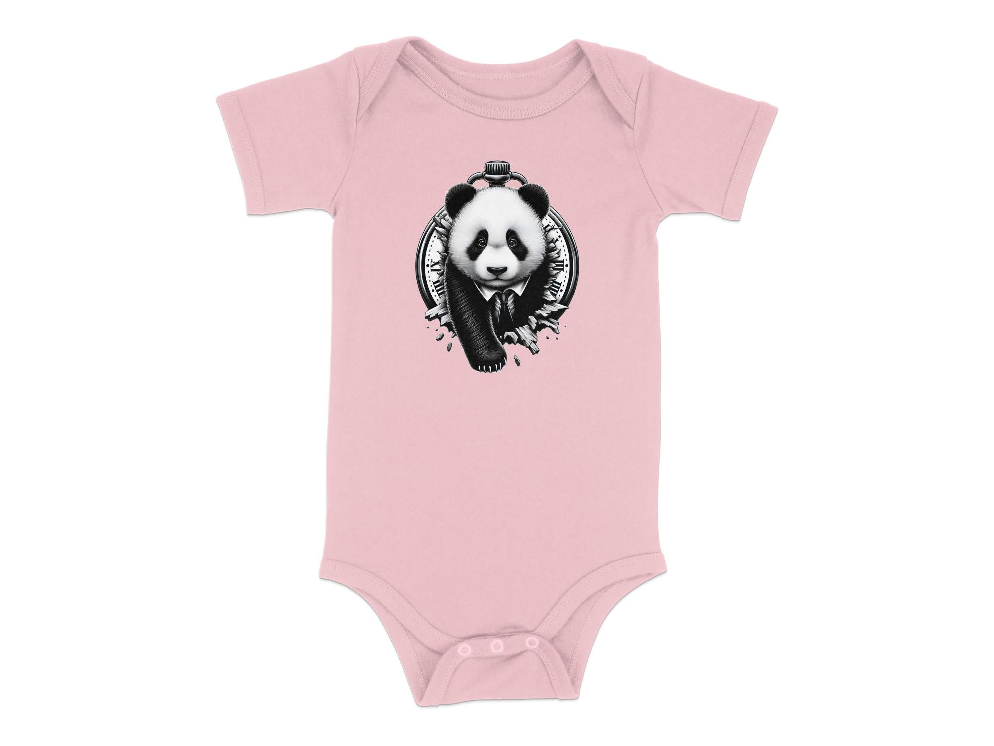 Panda - Coloured Toddler Bodysuit Realistic Animal Talisman Unisex Cute Tee Graphic Design