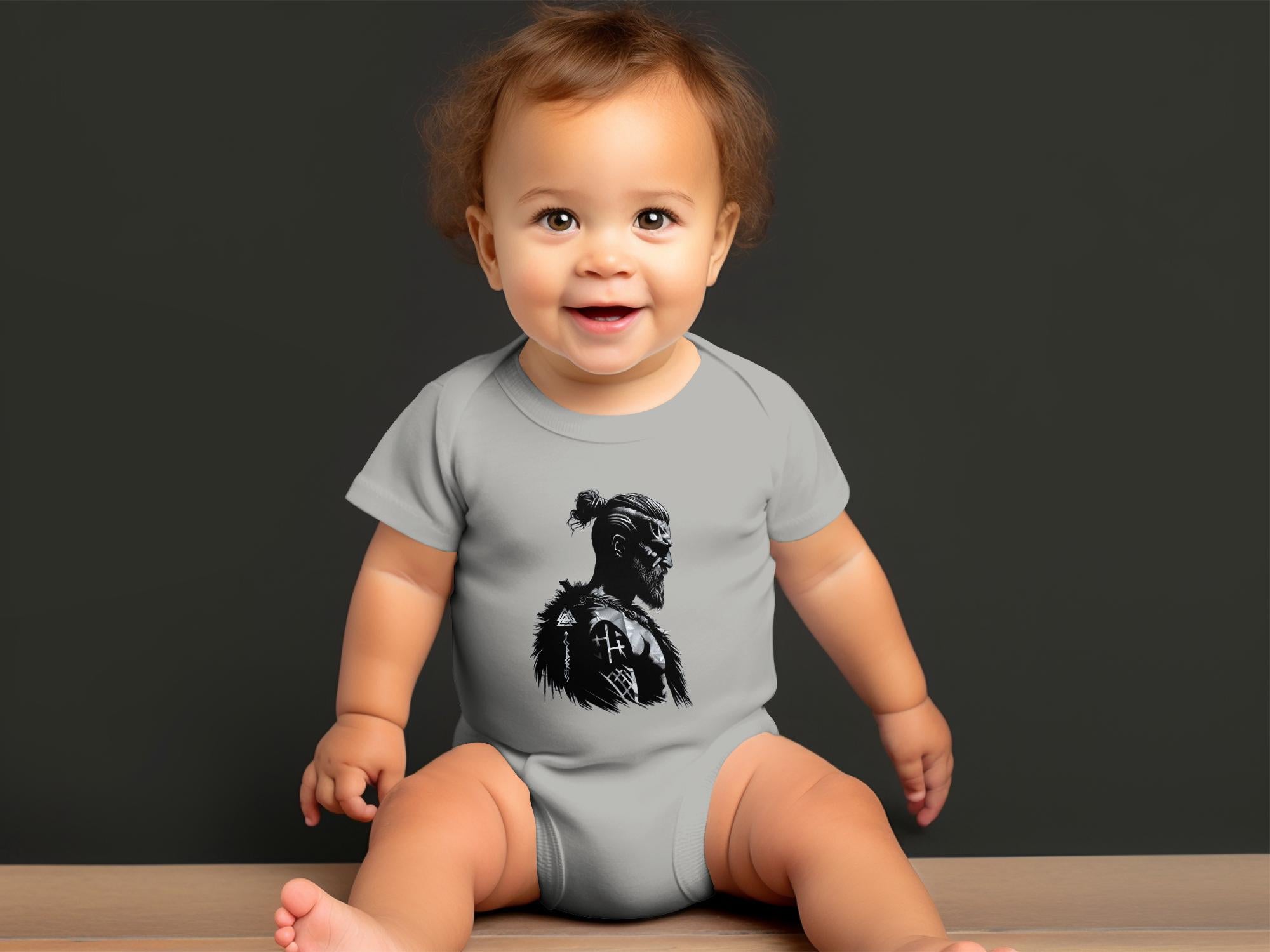 Viking Resilience- Coloured Youth Clothing Baby Bodysuits Norse Talisman Unisex Valhalla Toddler Design