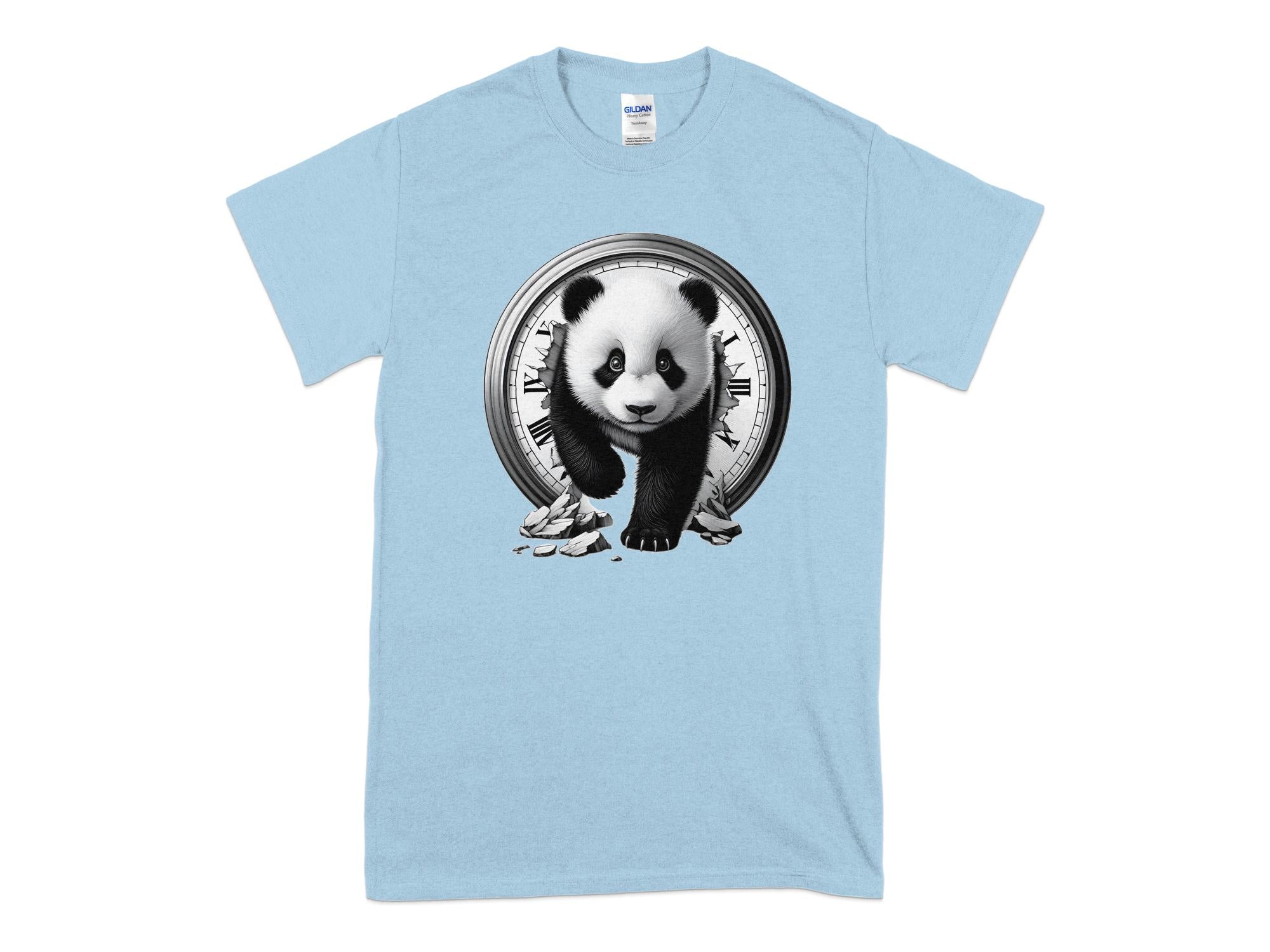 Panda - Coloured Gildan T-Shirt Realistic Animal Talisman Unisex Cute Tee Graphic Design