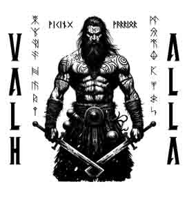 Viking Warrior - Digital Art Collection | PNG, JPEG & SVG | Instant Tattoo Download