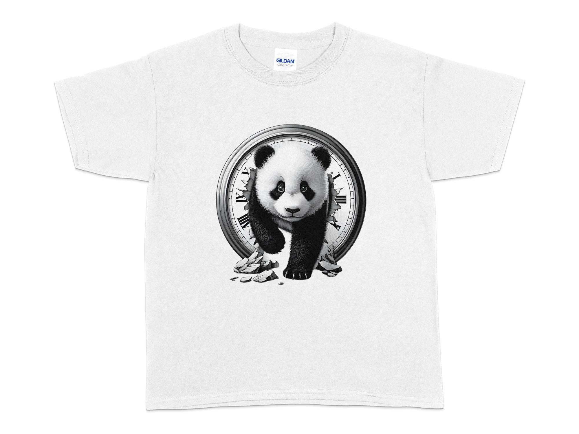 Panda - Coloured Kids T-Shirt Realistic Animal Talisman Unisex Cute Tee Graphic Design