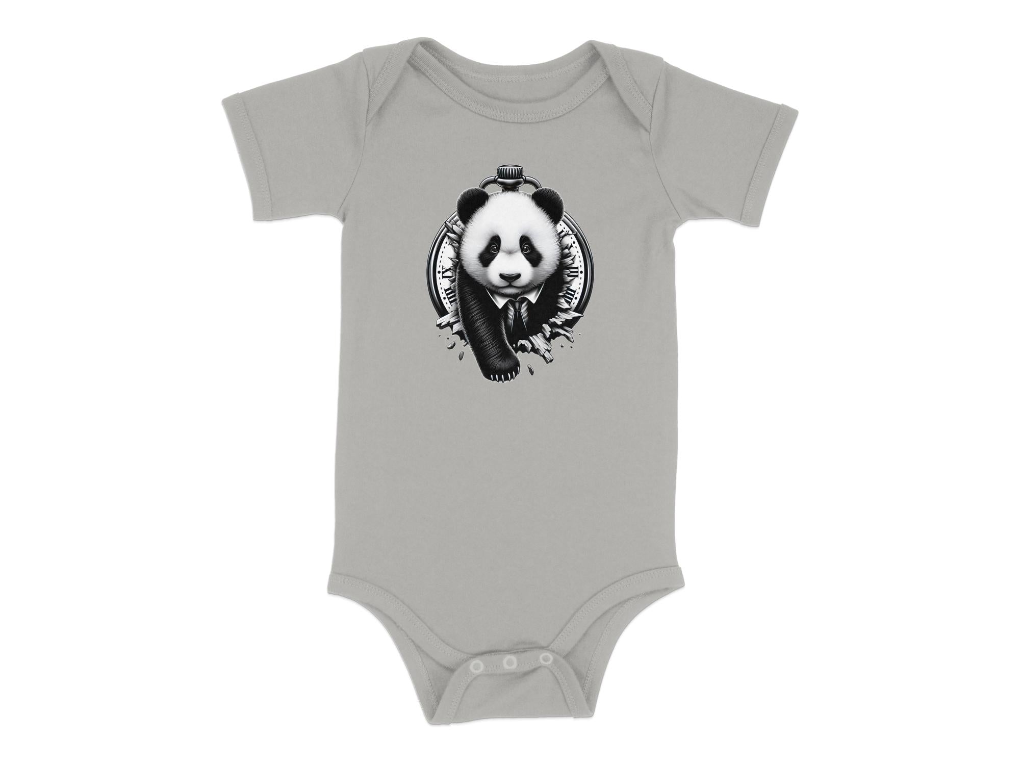 Panda - Coloured Toddler Bodysuit Realistic Animal Talisman Unisex Cute Tee Graphic Design