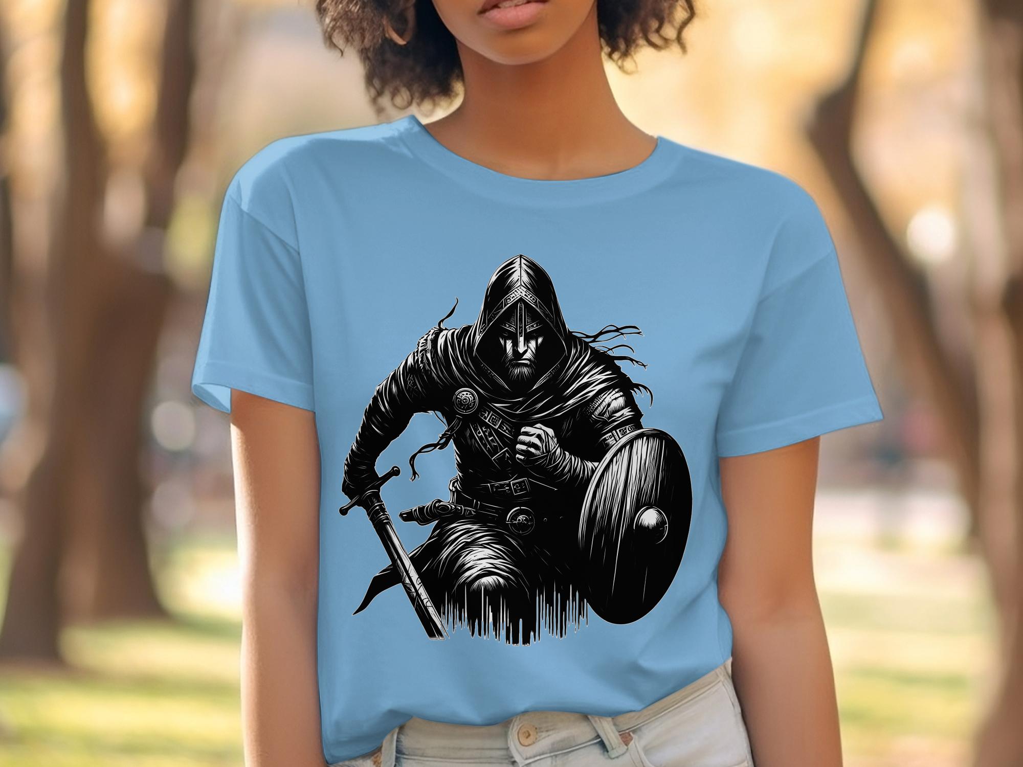 Viking Soldier - Coloured Gildan T Shirt Norse Talisman Men Women Unisex Valhalla Tee