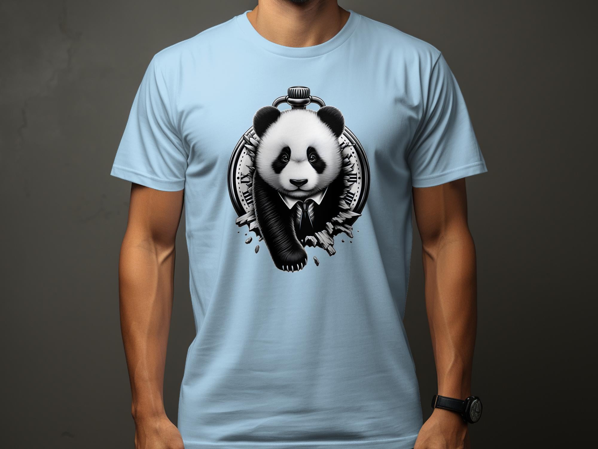 Panda - Coloured Gildan T-Shirt Realistic Animal Talisman Unisex Cute Tee Graphic Design