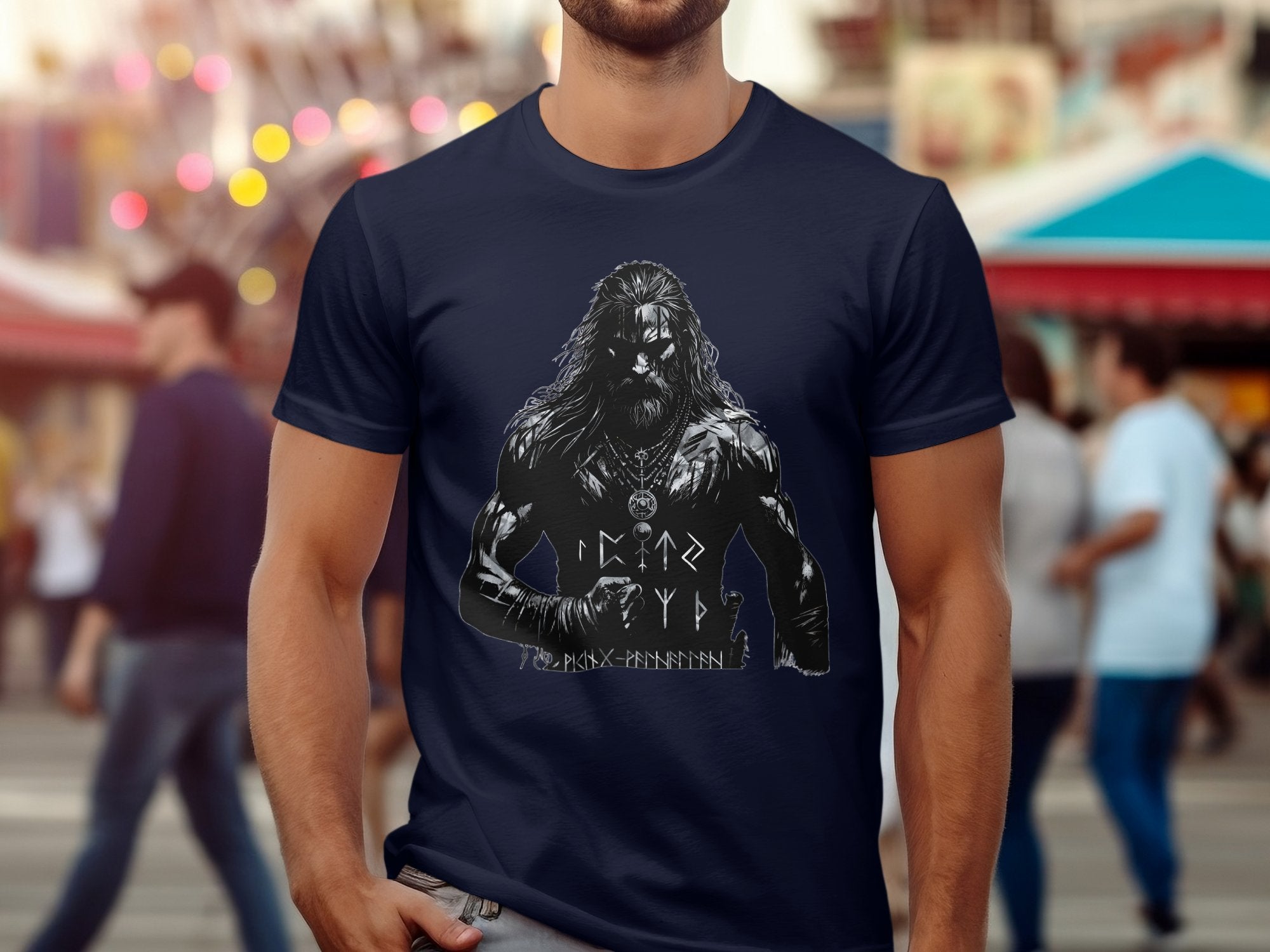 Viking Conviction- Coloured Gildan T Shirt Norse Talisman Men Women Unisex Valhalla Tee