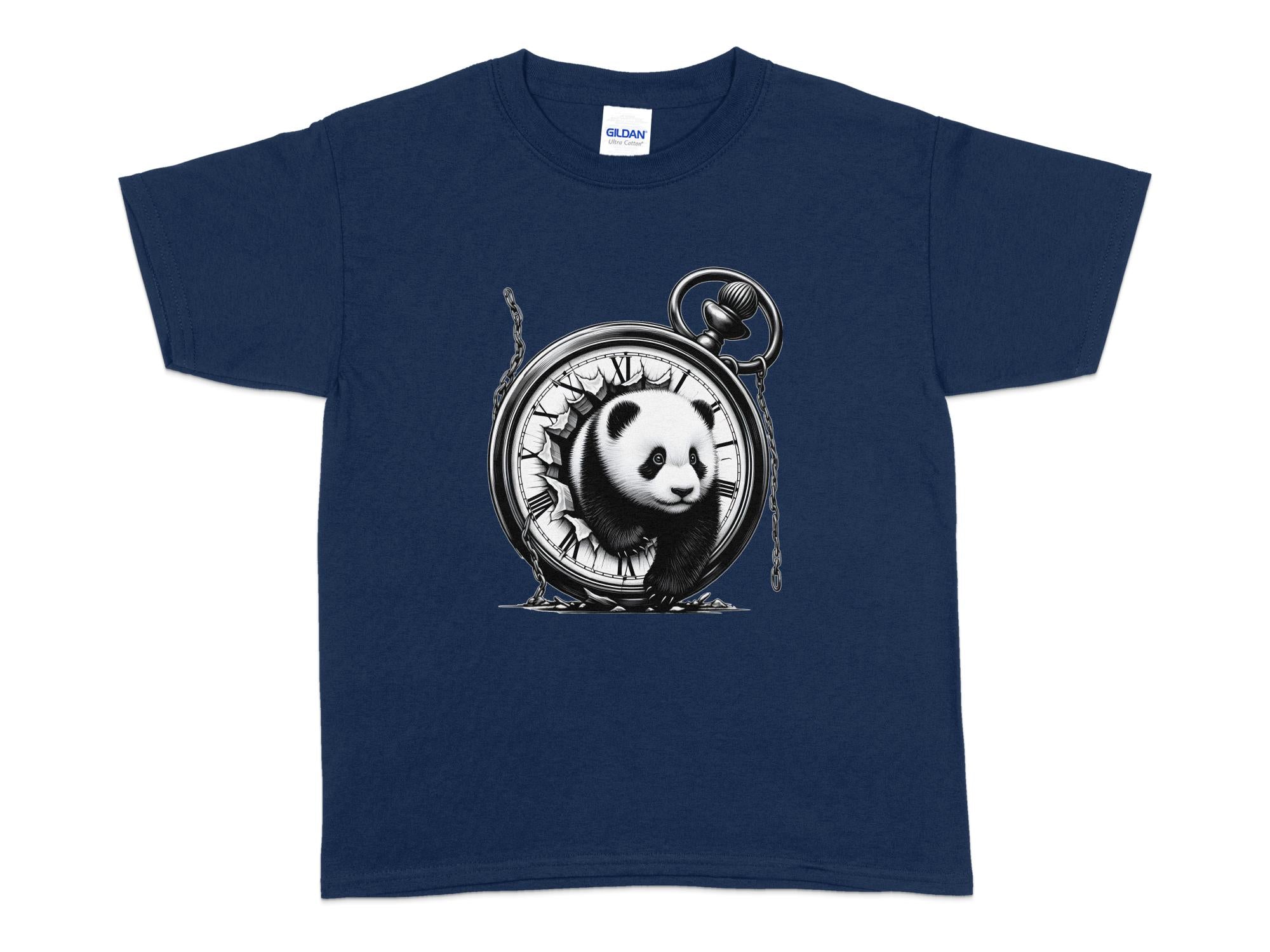 Panda - Coloured Kids T-Shirt Realistic Animal Talisman Unisex Cute Tee Graphic Design