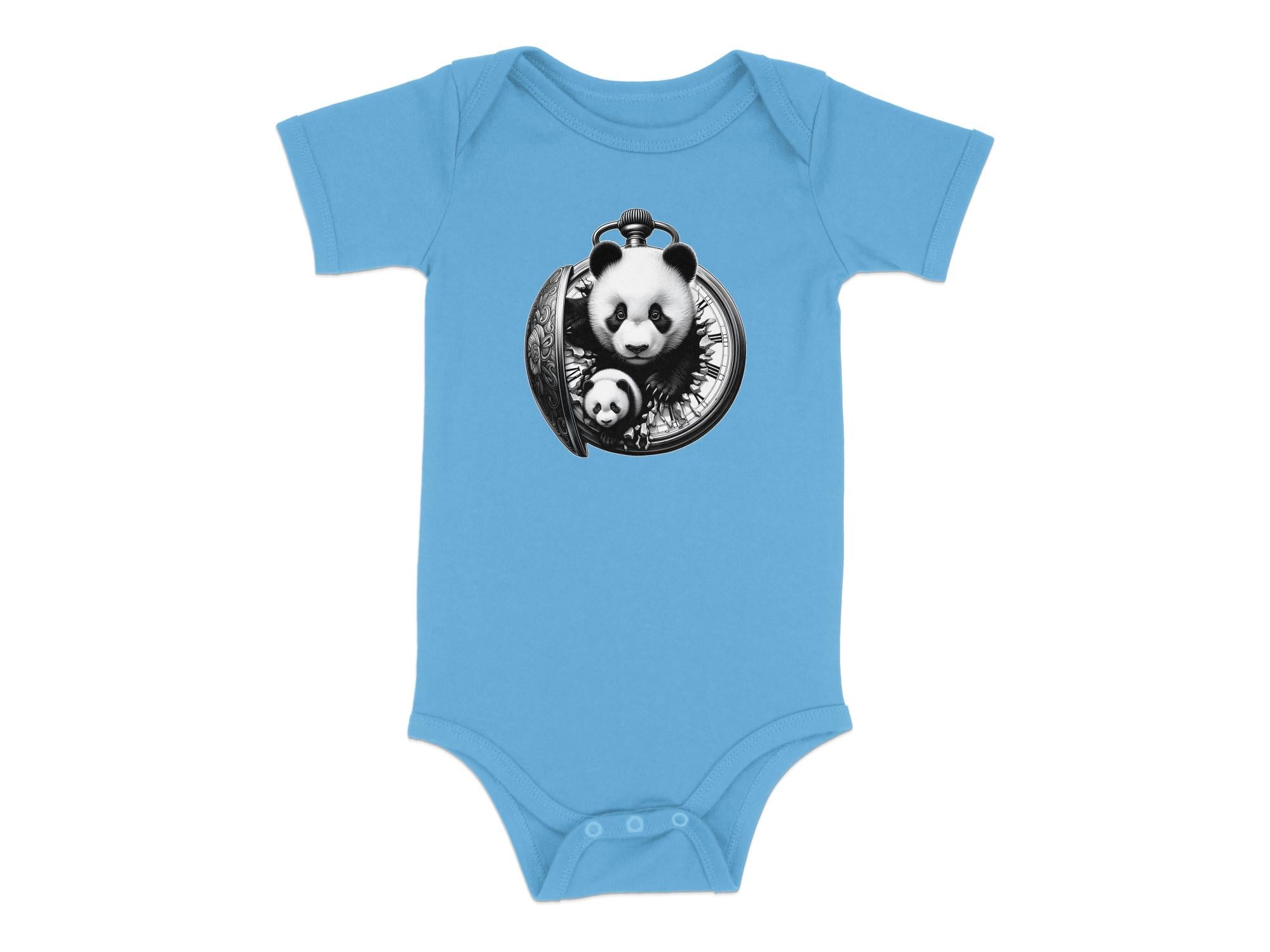 Panda - Coloured Toddler Bodysuit Realistic Animal Talisman Unisex Cute Tee Graphic Design