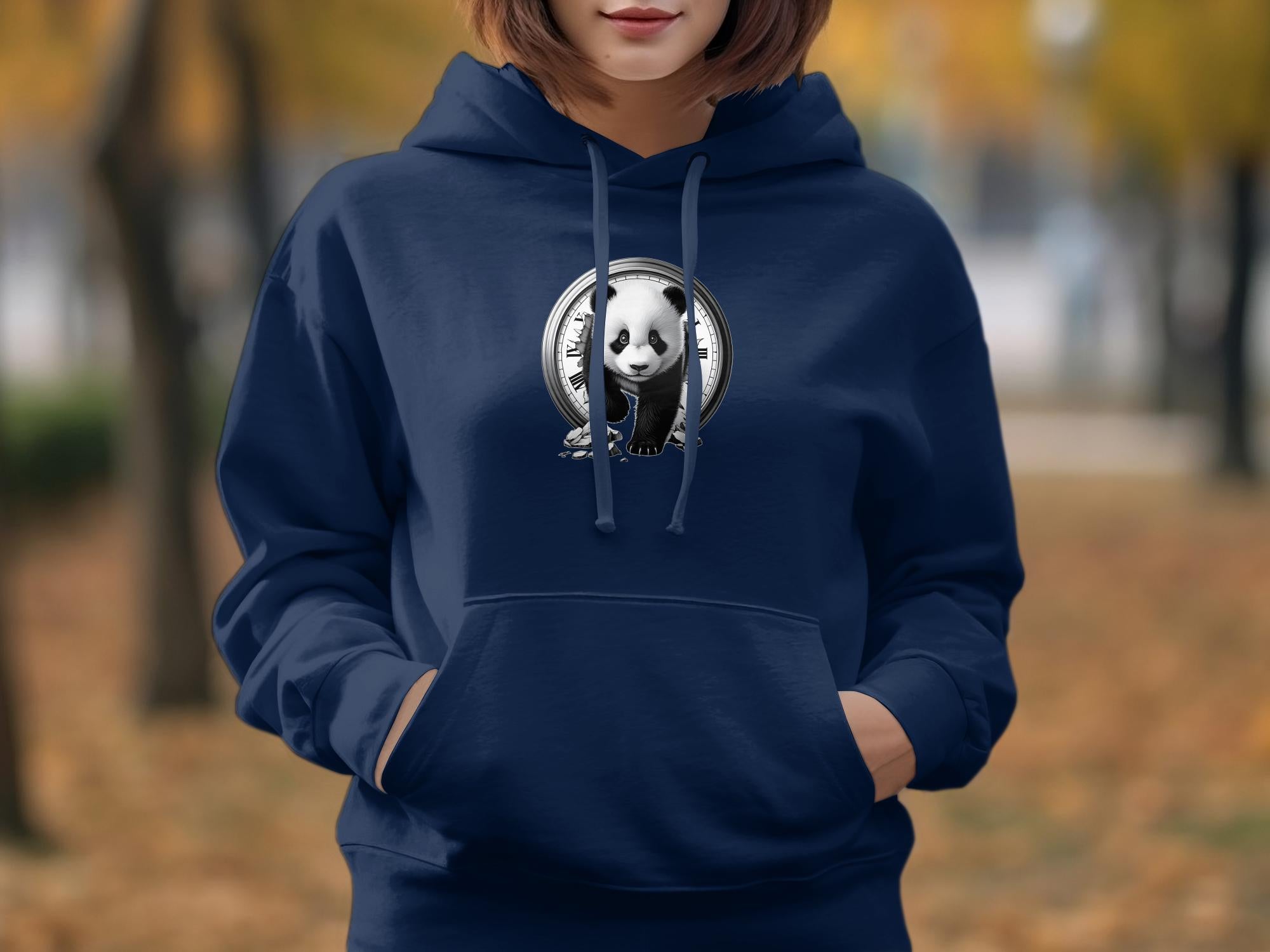 Panda - Coloured Gildan Hoodie Realistic Animal Talisman Unisex Cute Tee Graphic Design