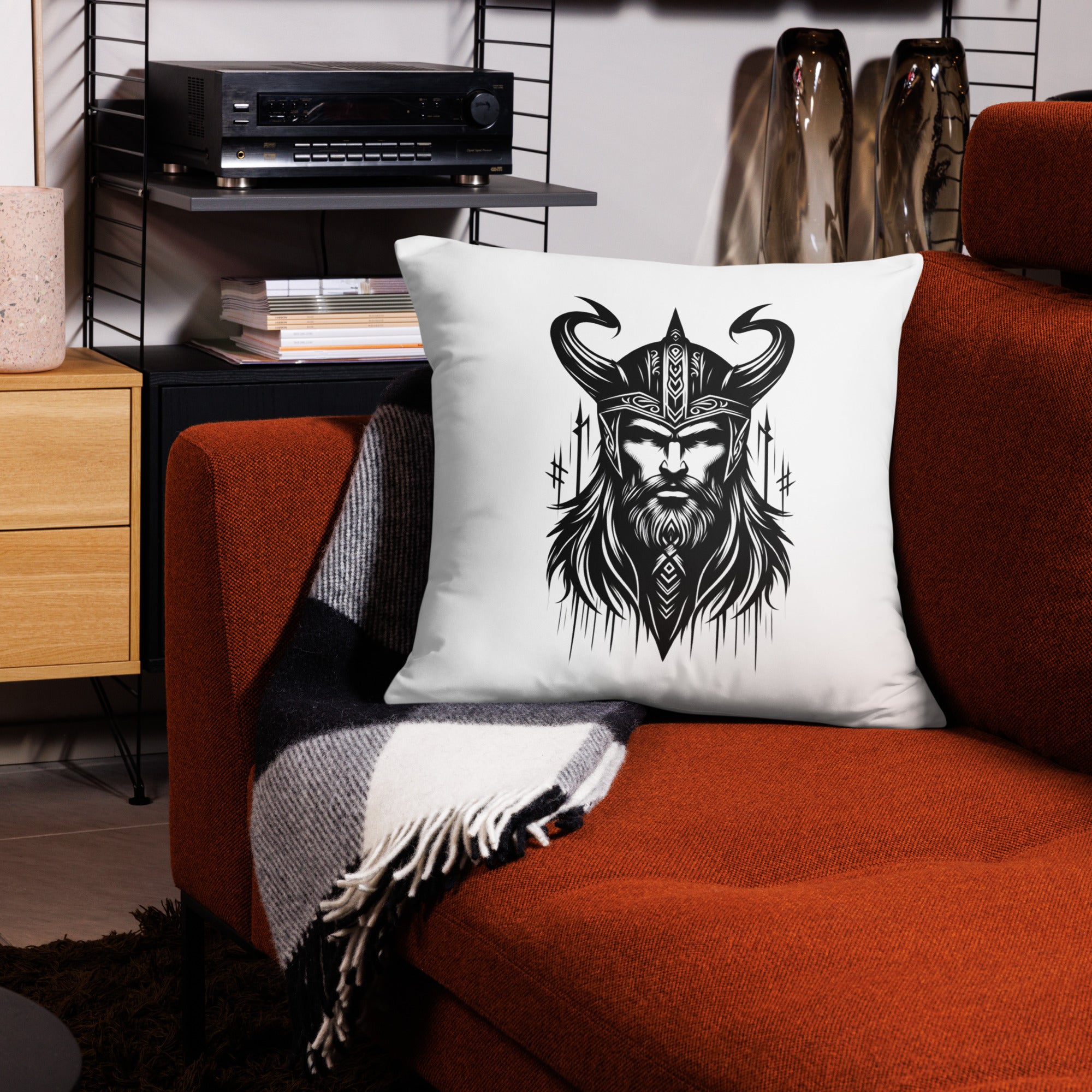 Viking Zeal -  All-Over Cushion Valhalla Talisman Norse Design