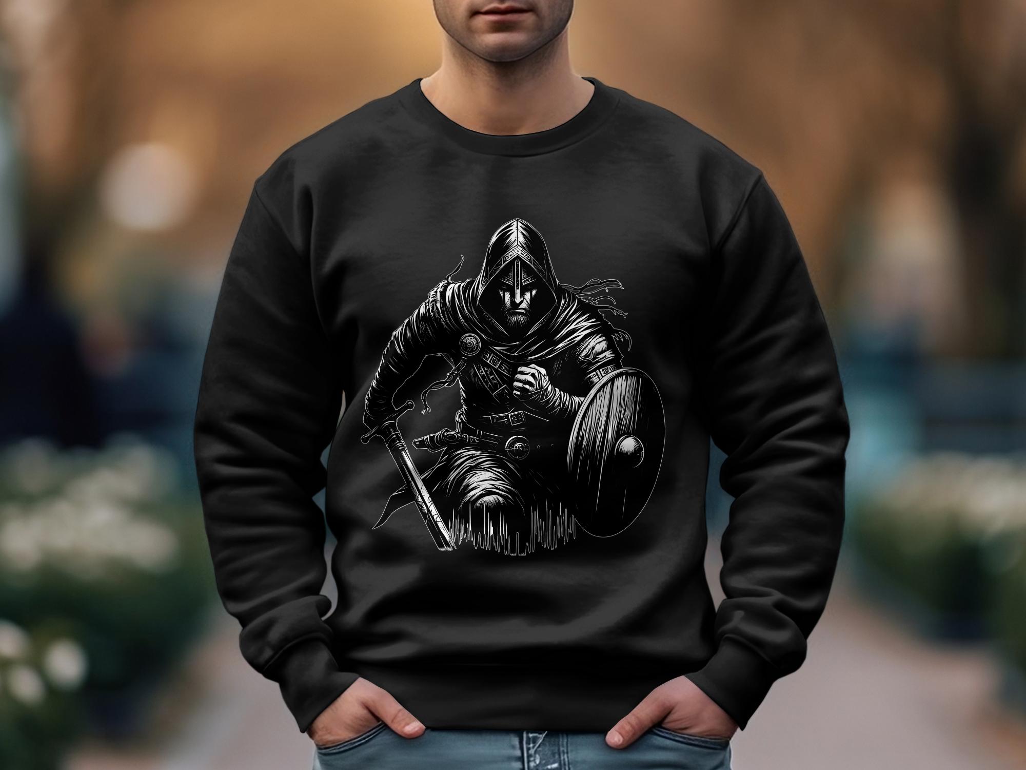 Viking Soldier - Coloured Gildan Sweatshirt Norse Talisman Men Women Unisex Valhalla Tee