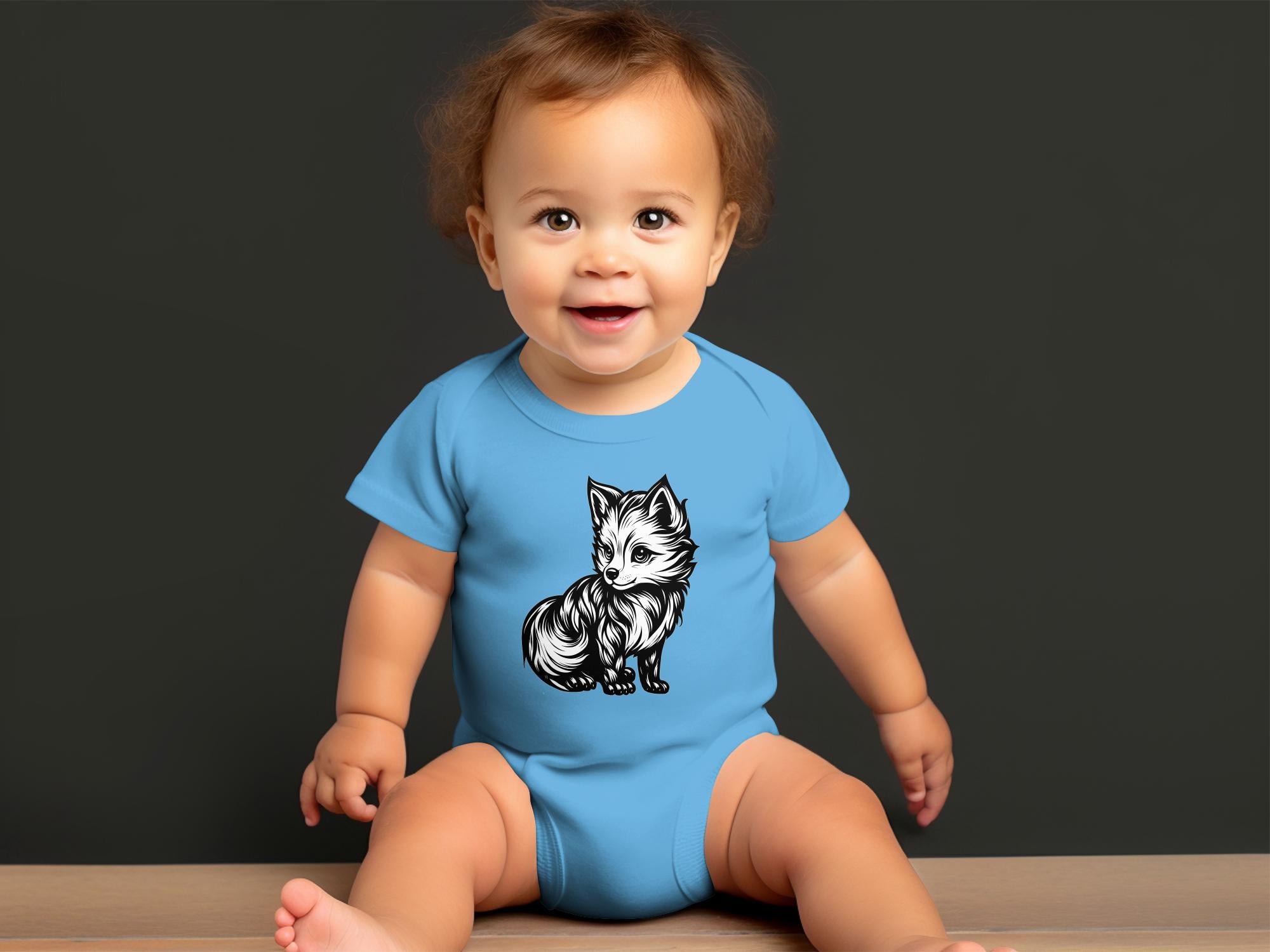 Wolf Cubs - Coloured Toddler Bodysuit Family Talisman Unisex Cute Tee Graphic Design