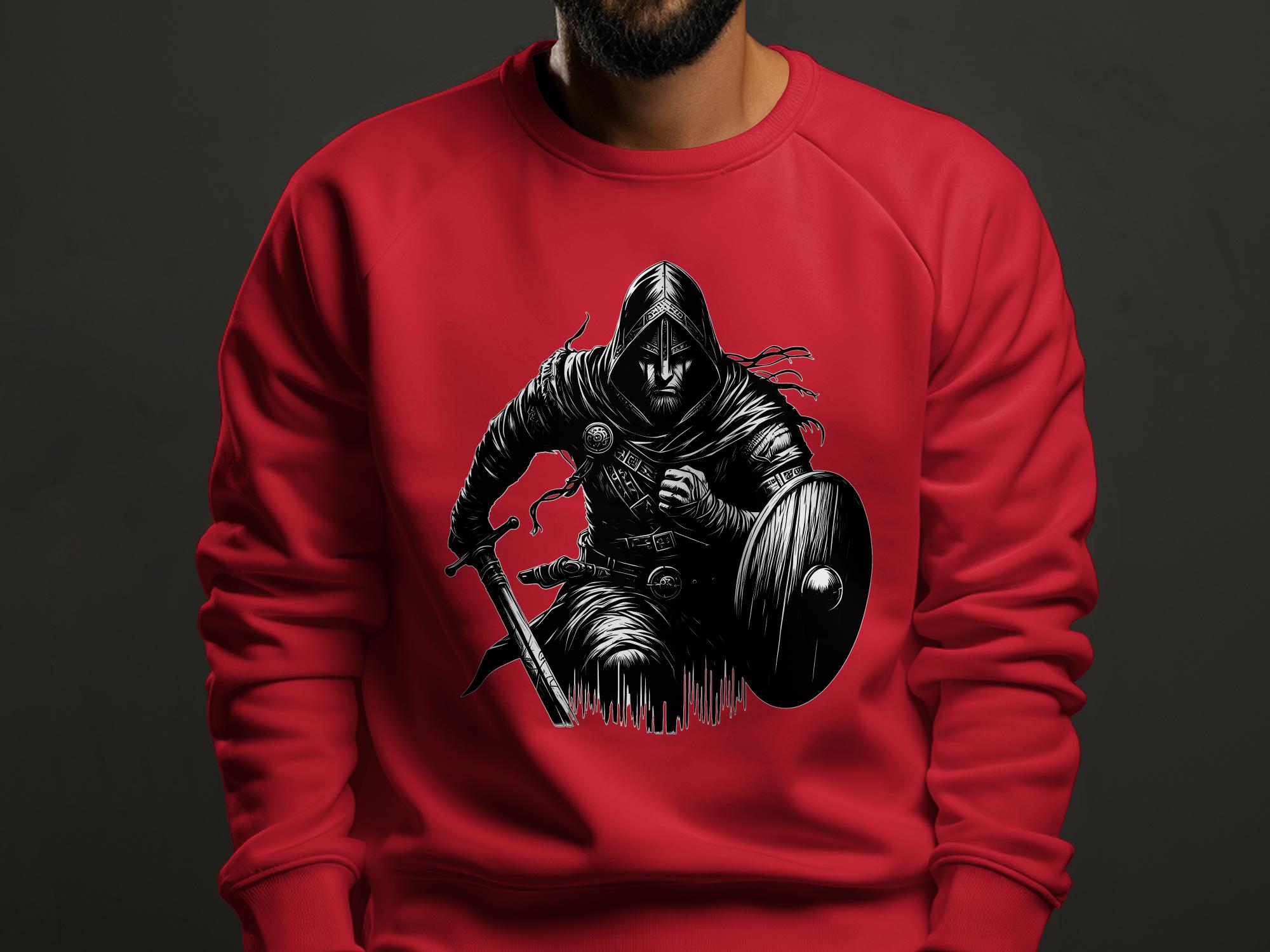 Viking Soldier - Coloured Gildan Sweatshirt Norse Talisman Men Women Unisex Valhalla Tee