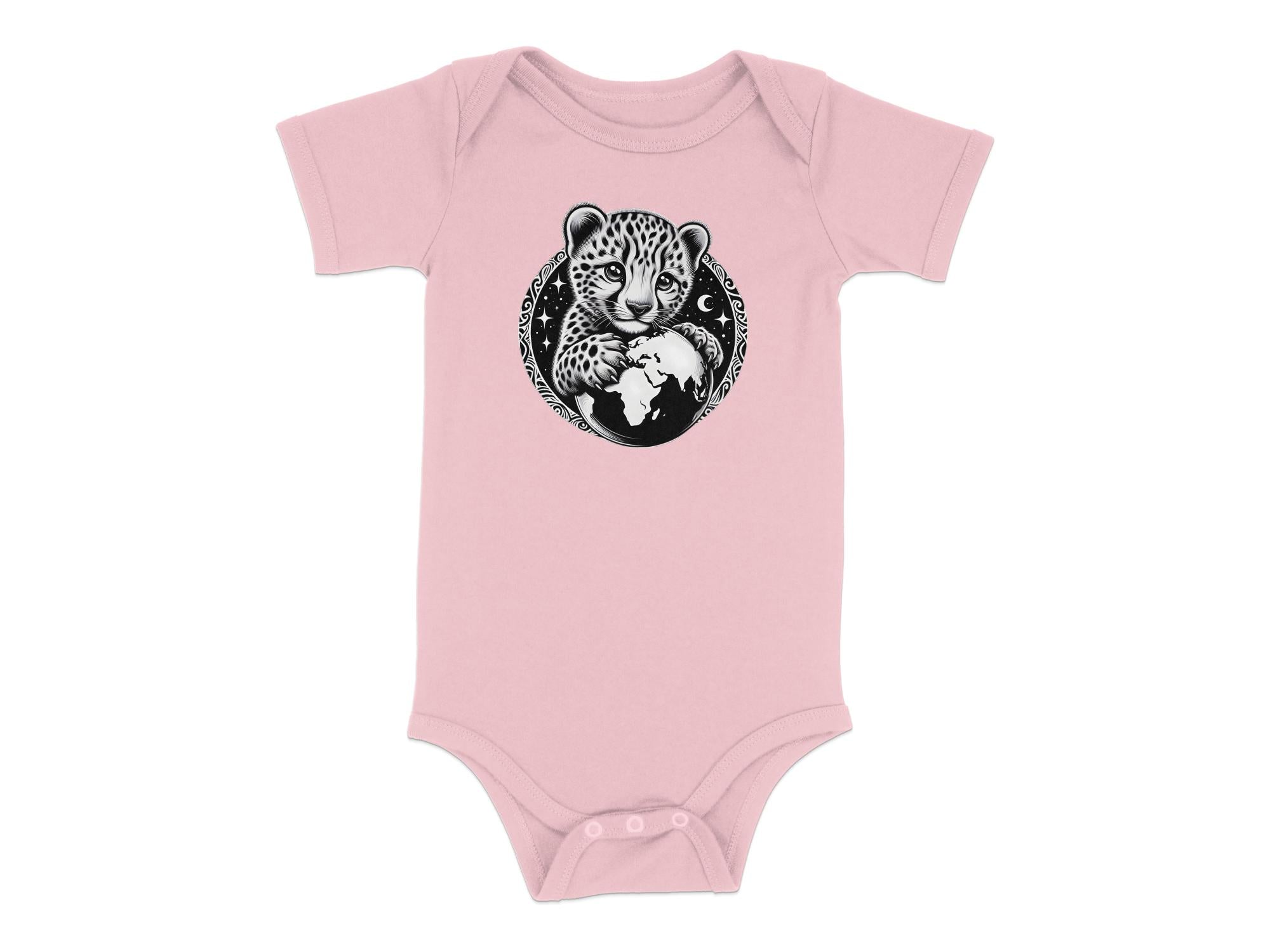 Cheetah World - Coloured Toddler Bodysuit Realistic Animal Talisman Unisex Cute Tee Graphic Design