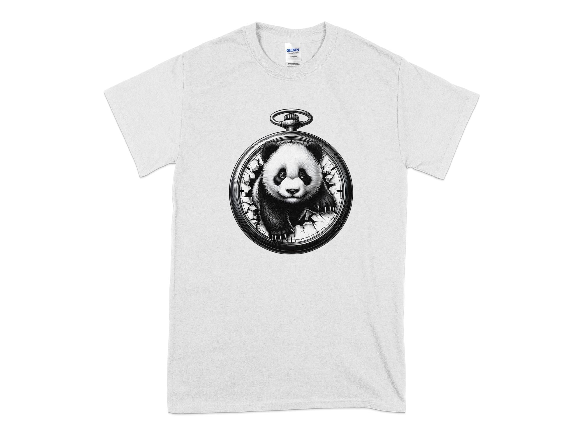 Panda - Coloured Gildan T-Shirt Realistic Animal Talisman Unisex Cute Tee Graphic Design