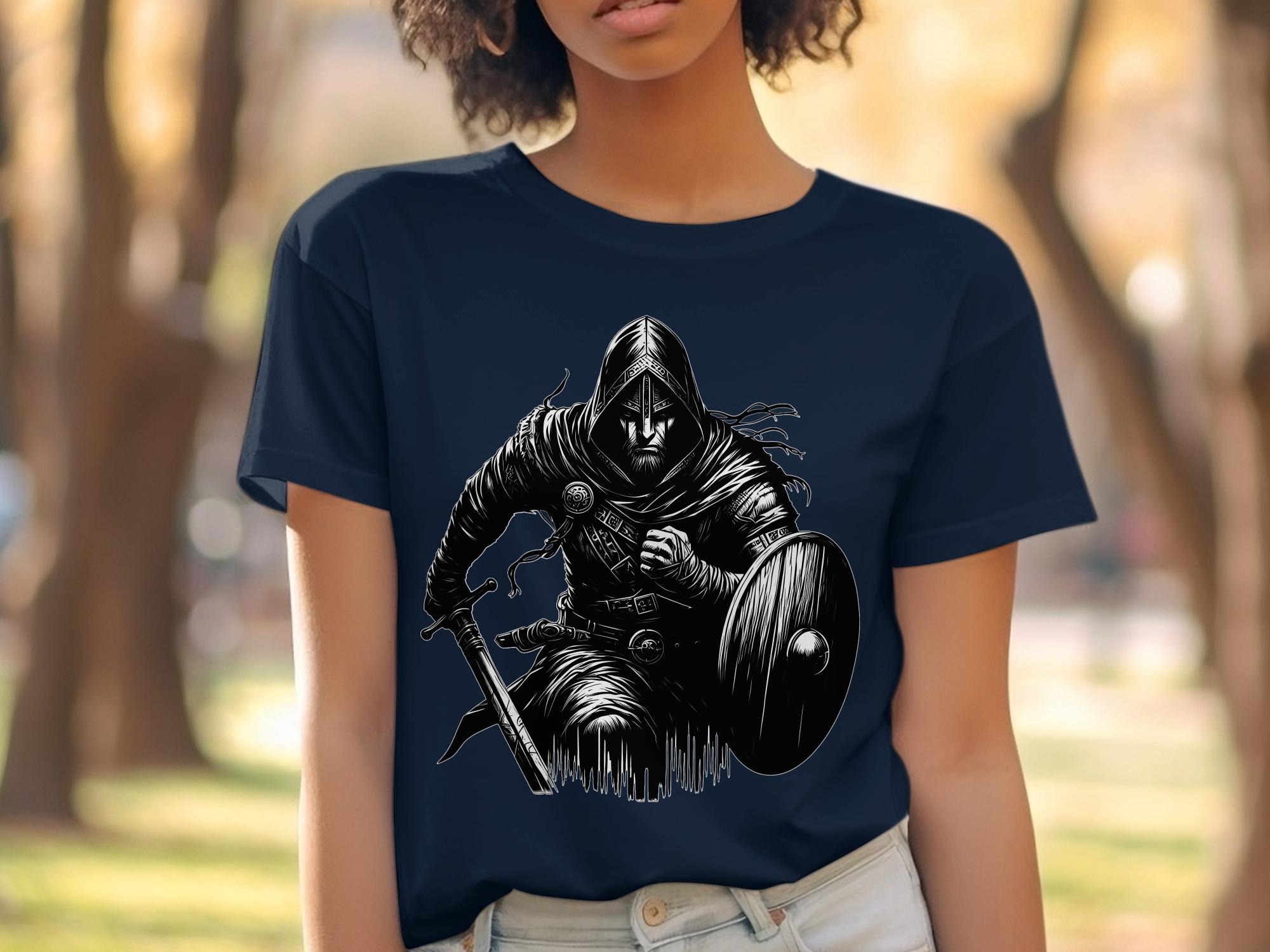 Viking Soldier - Coloured Gildan T Shirt Norse Talisman Men Women Unisex Valhalla Tee