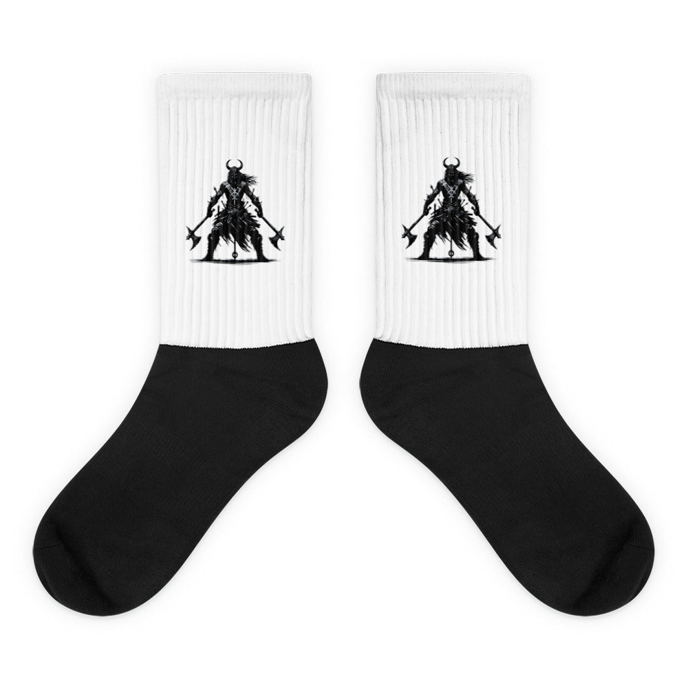 Viking Indomitable - Socks Valhalla Talisman Norse Design