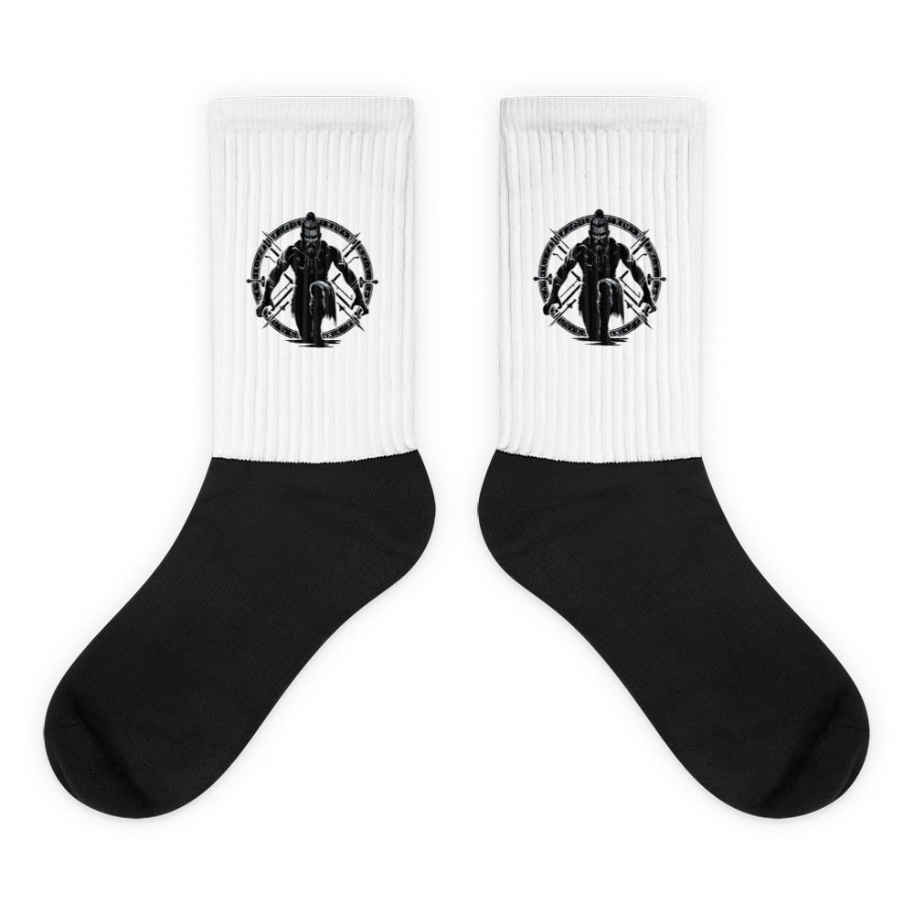 Viking Watchman - Socks Valhalla Talisman Norse Design