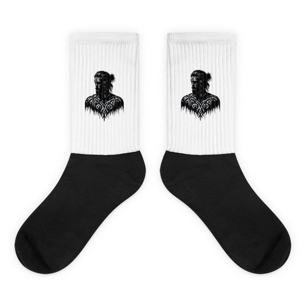 Viking Reflection - Socks Valhalla Talisman Norse Design