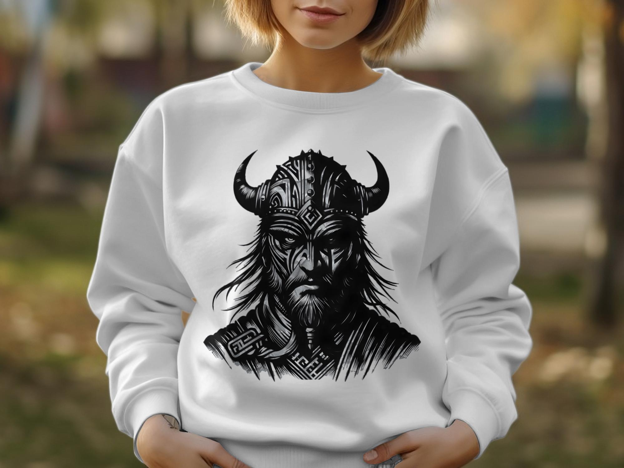 Viking Valour- Coloured Gildan Sweatshirt Norse Talisman Men Women Unisex Valhalla Tee