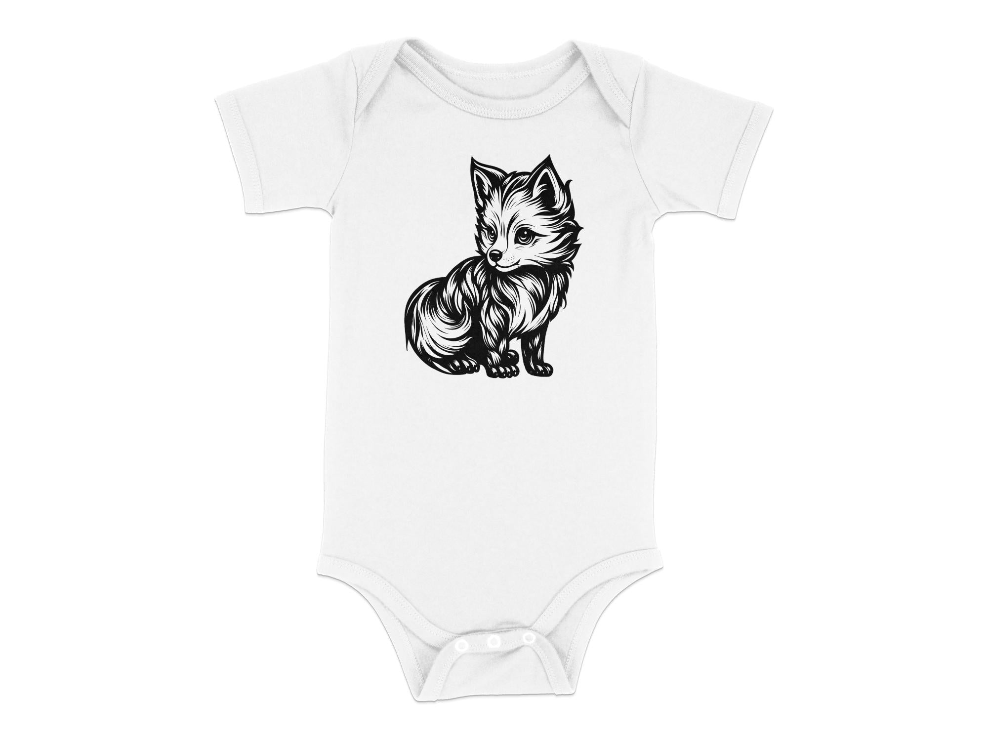 Wolf Cubs - Coloured Toddler Bodysuit Family Talisman Unisex Cute Tee Graphic Design