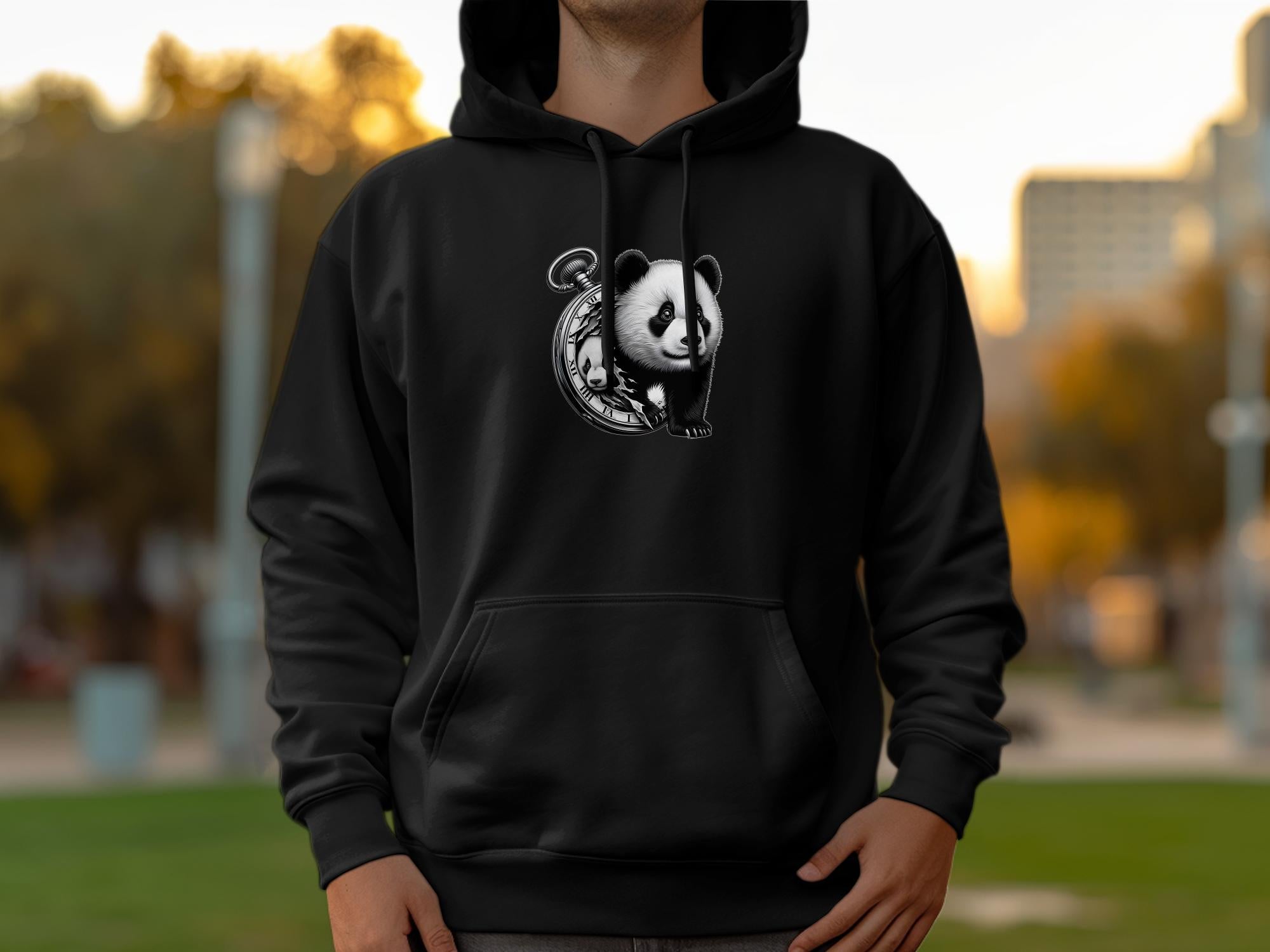 Panda - Coloured Gildan Hoodie Realistic Animal Talisman Unisex Cute Tee Graphic Design