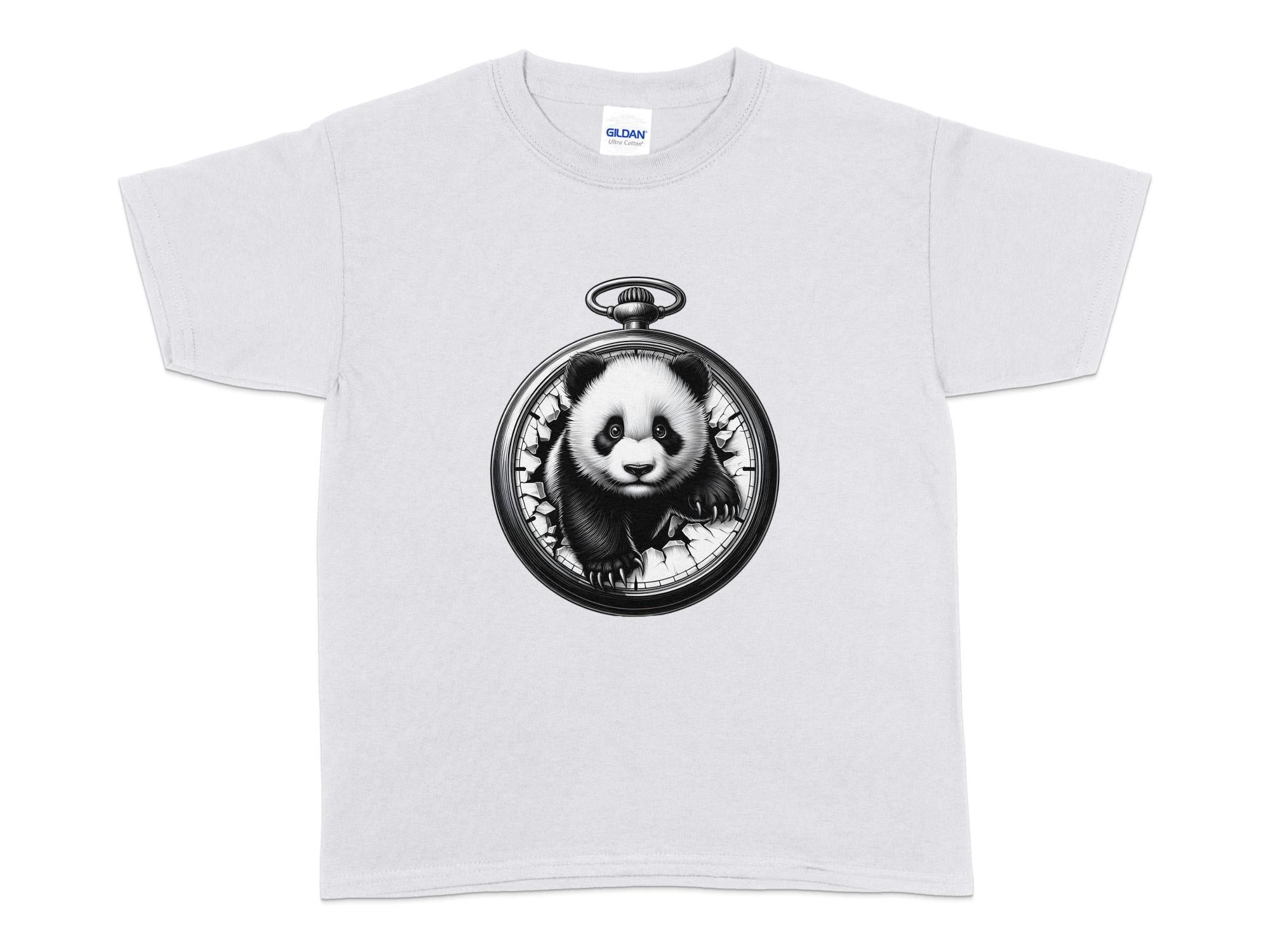 Panda - Coloured Kids T-Shirt Realistic Animal Talisman Unisex Cute Tee Graphic Design