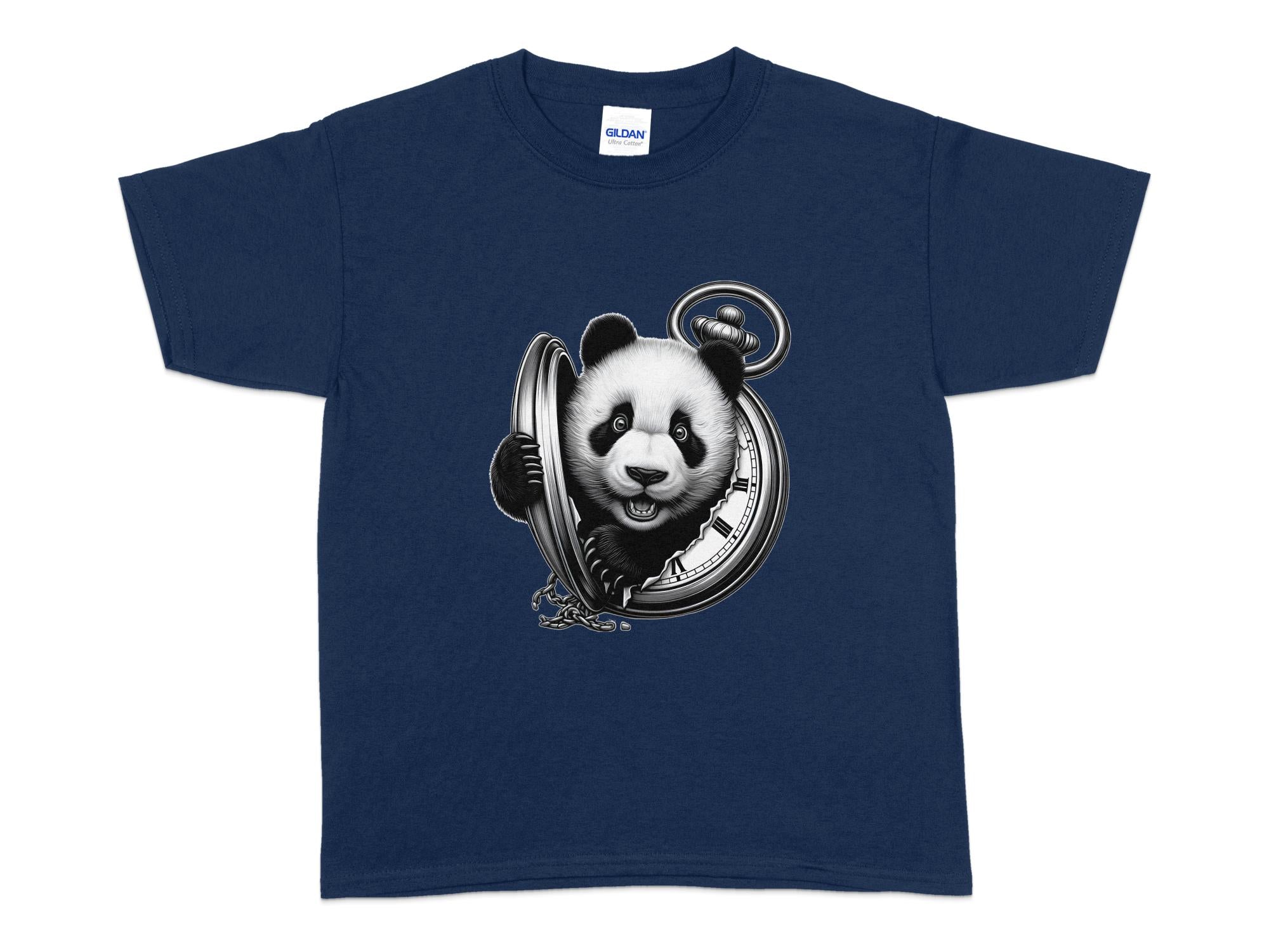 Panda - Coloured Kids T-Shirt Realistic Animal Talisman Unisex Cute Tee Graphic Design