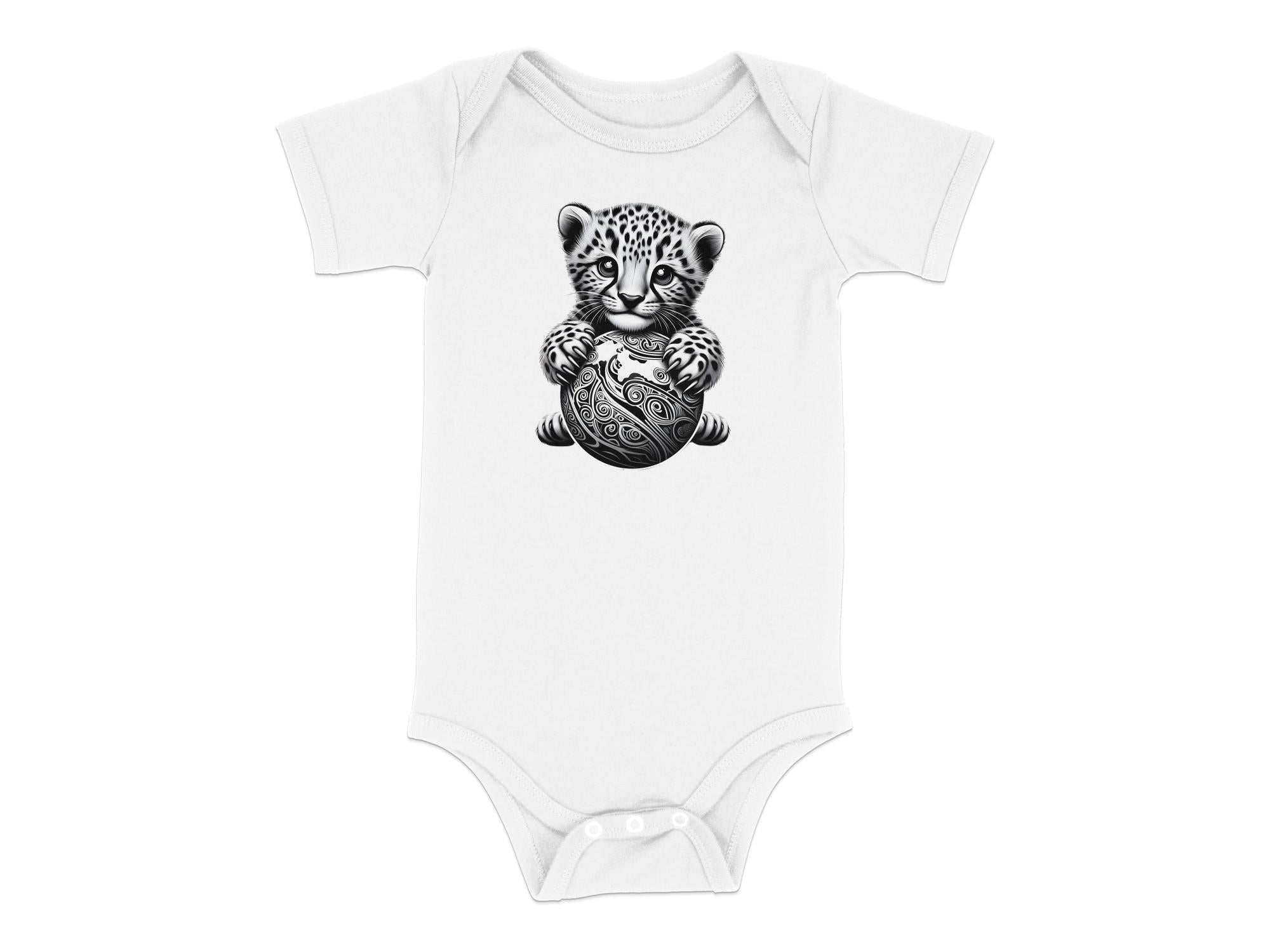 Cheetah World - Coloured Toddler Bodysuit Realistic Animal Talisman Unisex Cute Tee Graphic Design