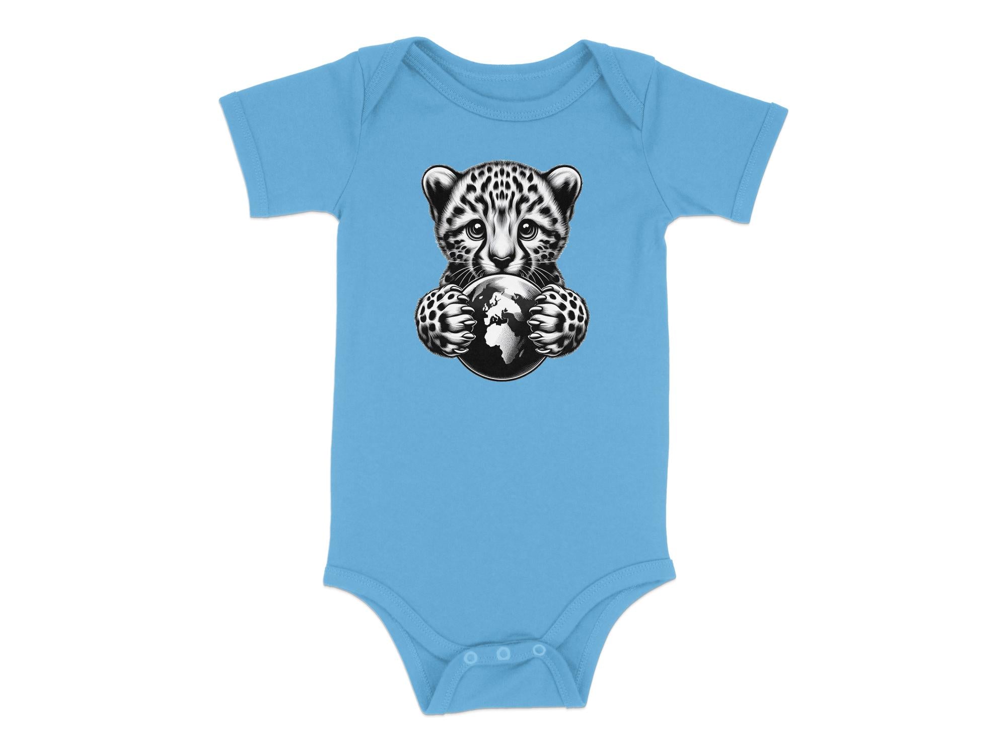 Cheetah World - Coloured Toddler Bodysuit Realistic Animal Talisman Unisex Cute Tee Graphic Design