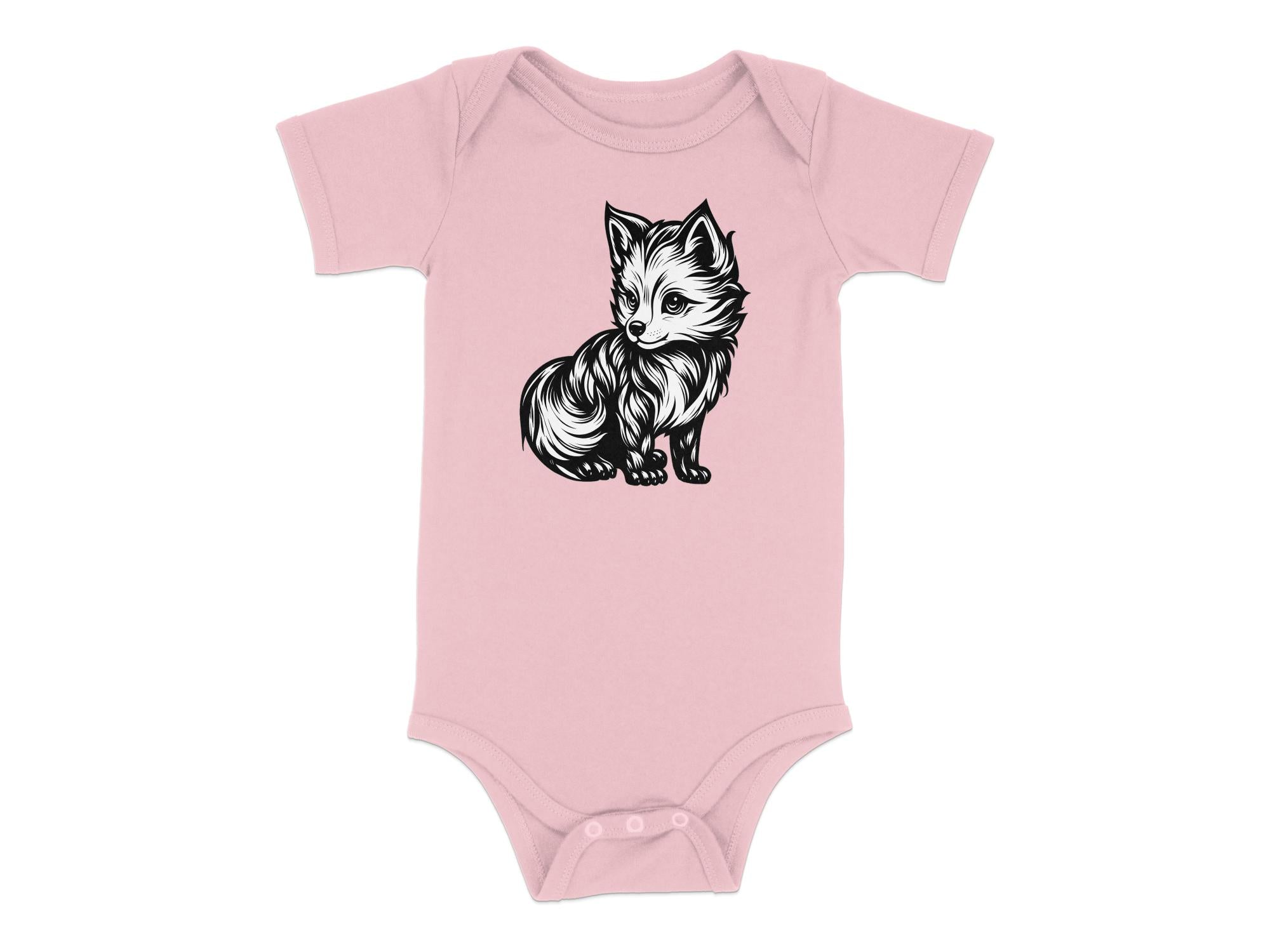 Wolf Cubs - Coloured Toddler Bodysuit Family Talisman Unisex Cute Tee Graphic Design