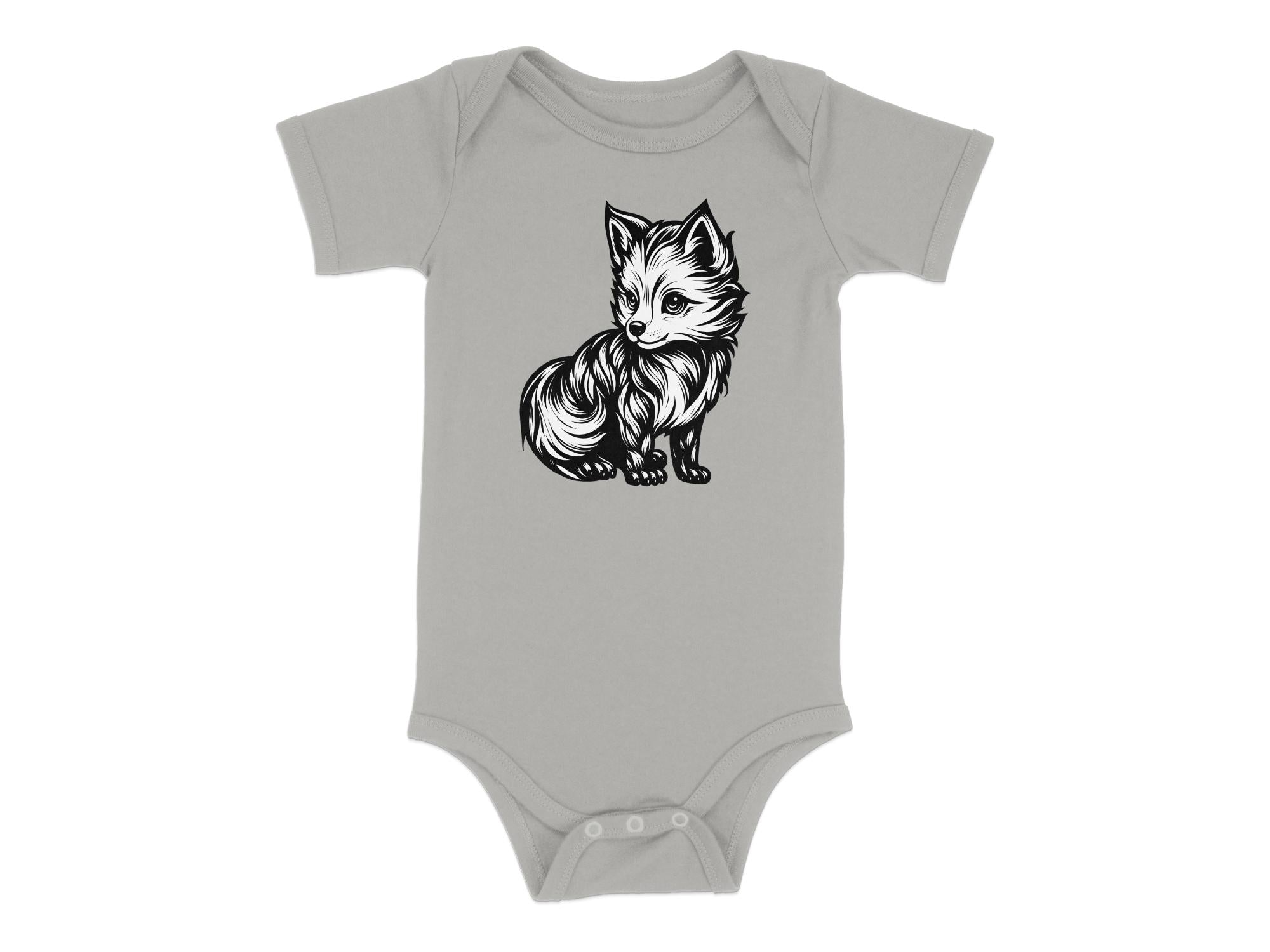 Wolf Cubs - Coloured Toddler Bodysuit Family Talisman Unisex Cute Tee Graphic Design