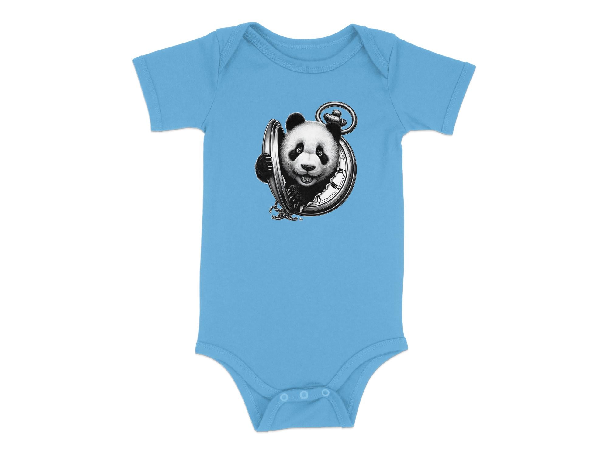 Panda - Coloured Toddler Bodysuit Realistic Animal Talisman Unisex Cute Tee Graphic Design