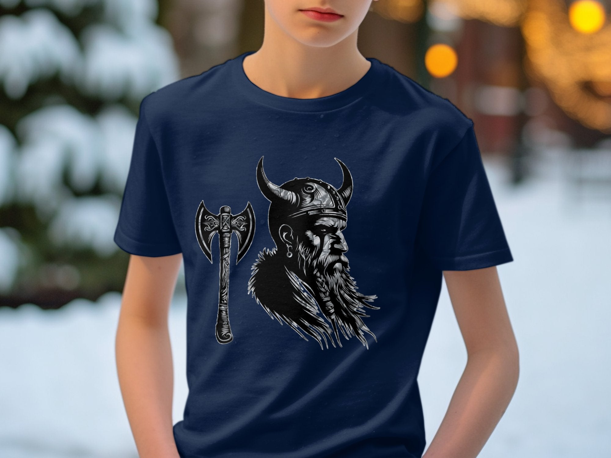 Viking Knowledge - Coloured Gildan Kids T Shirt Norse Talisman Unisex Valhalla Tee