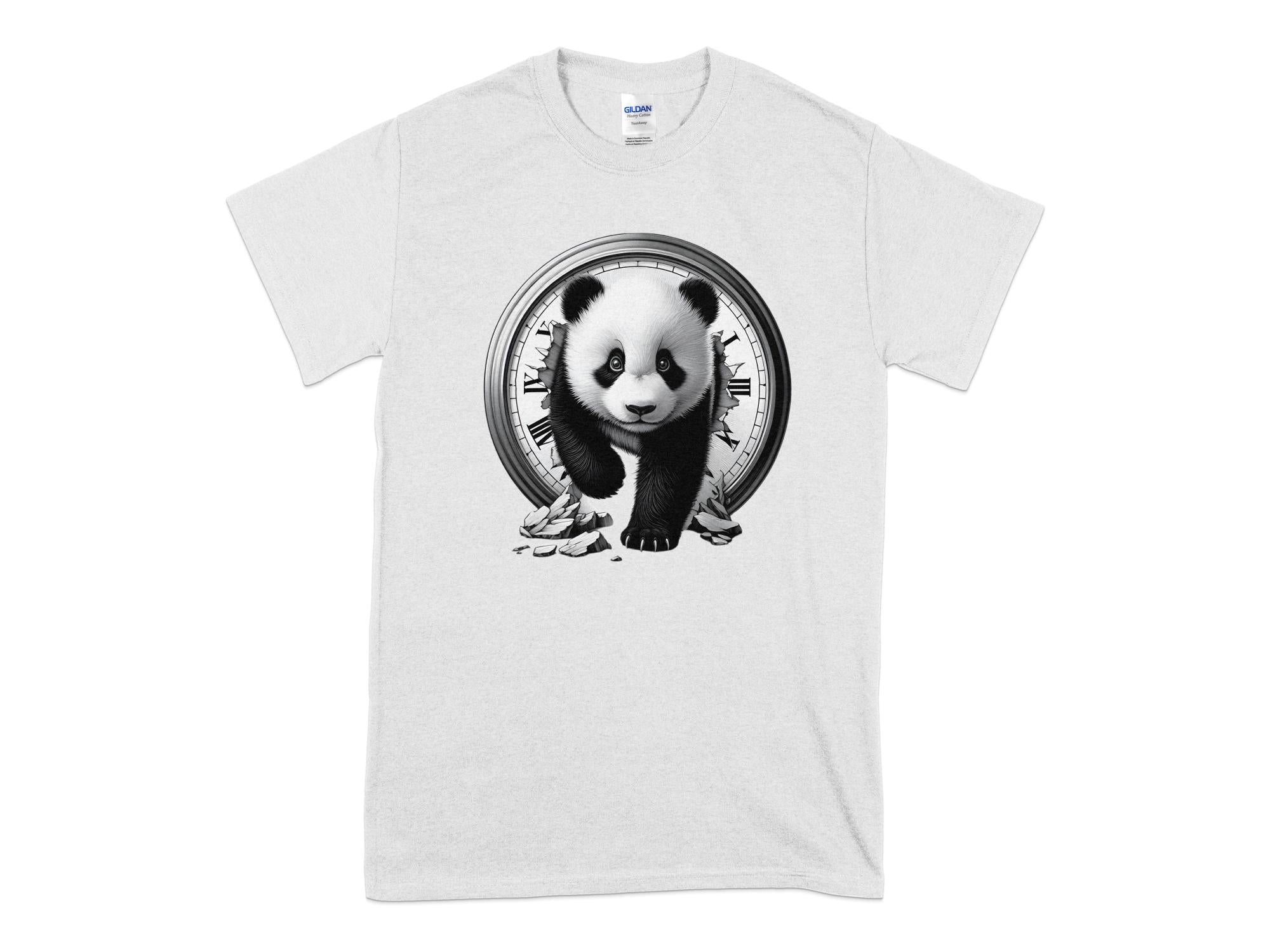 Panda - Coloured Gildan T-Shirt Realistic Animal Talisman Unisex Cute Tee Graphic Design