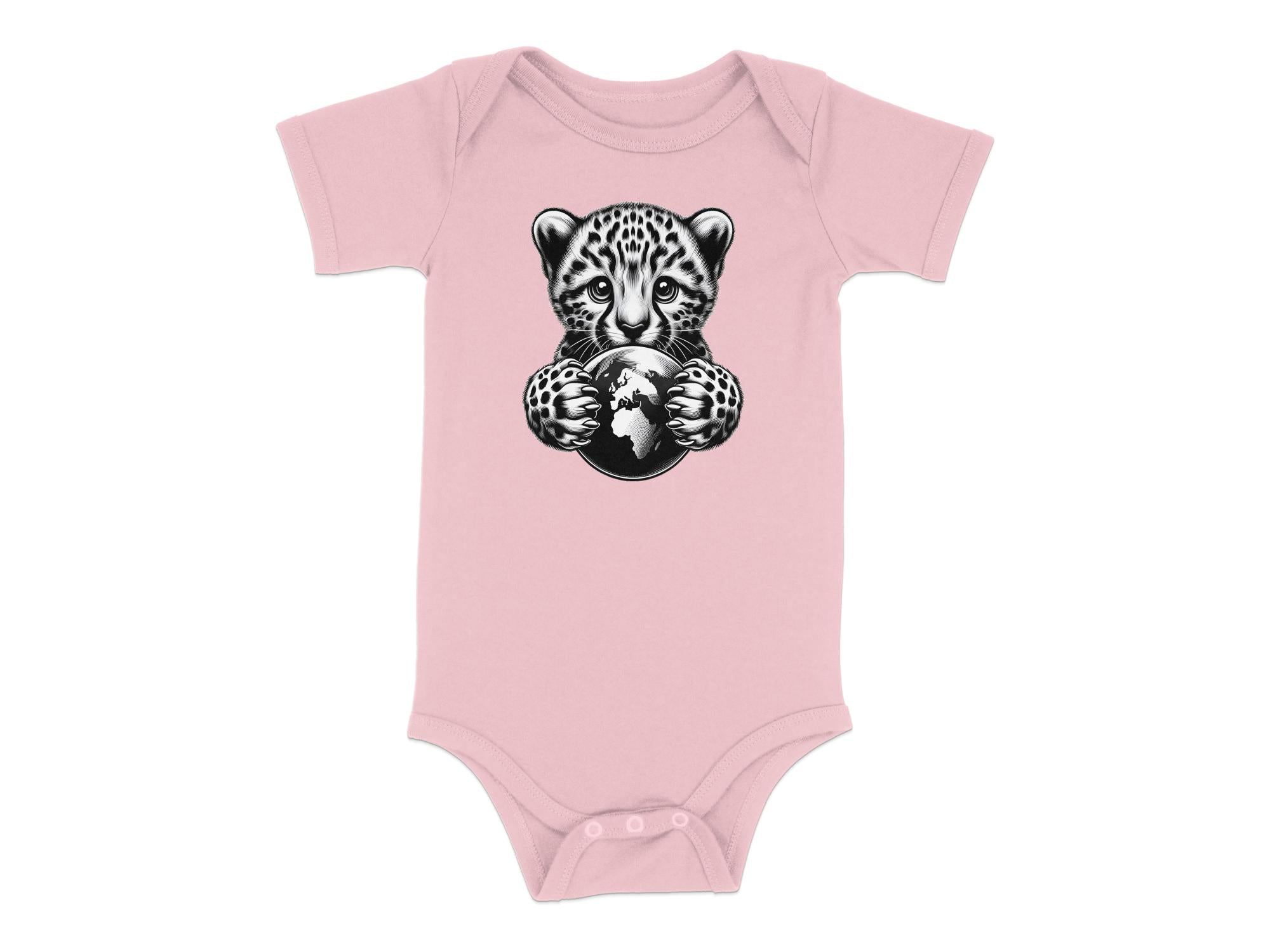 Cheetah World - Coloured Toddler Bodysuit Realistic Animal Talisman Unisex Cute Tee Graphic Design