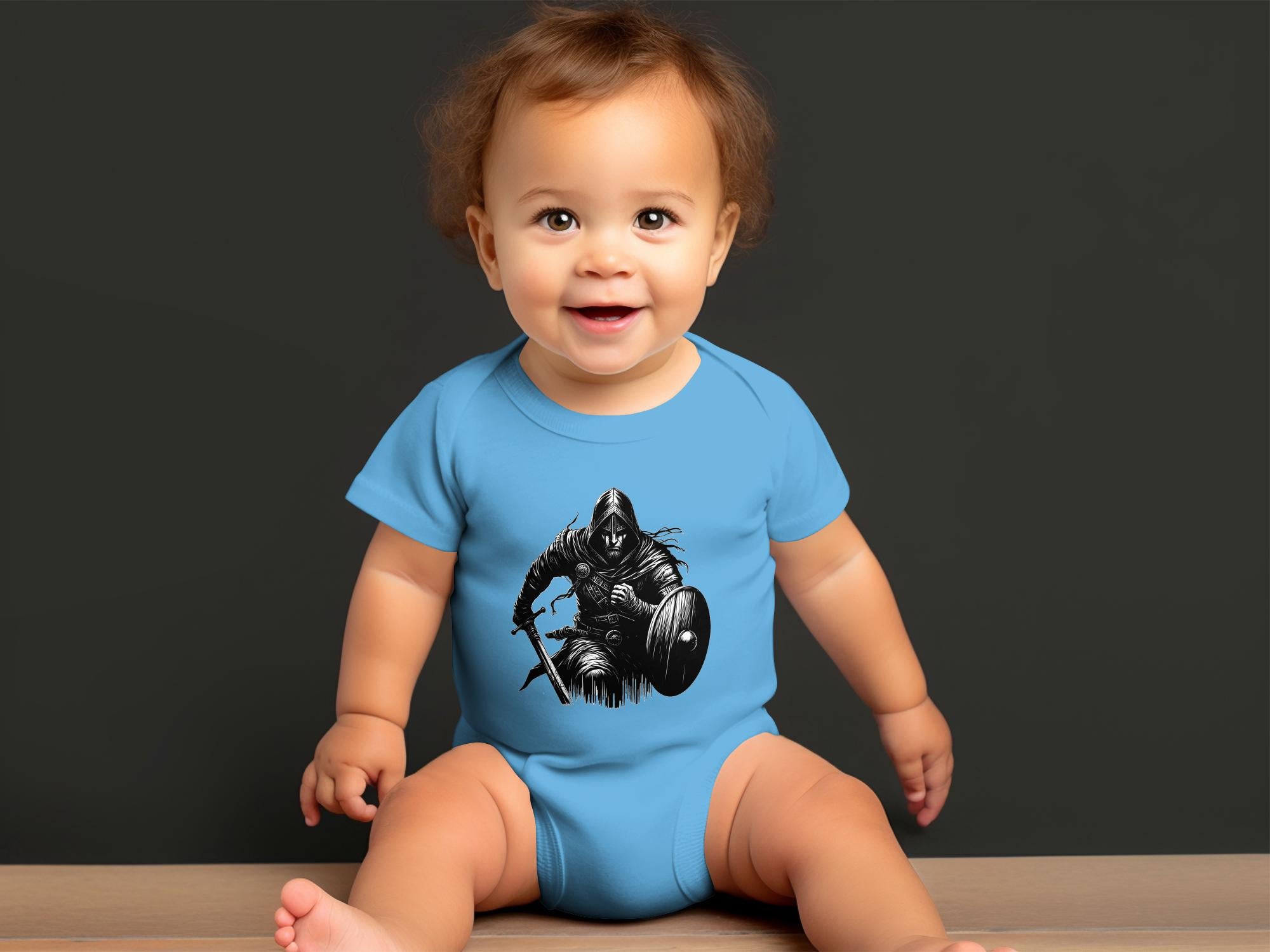 Viking Soldier - Coloured Youth Clothing Baby Bodysuits Norse Talisman Unisex Valhalla Toddler Design