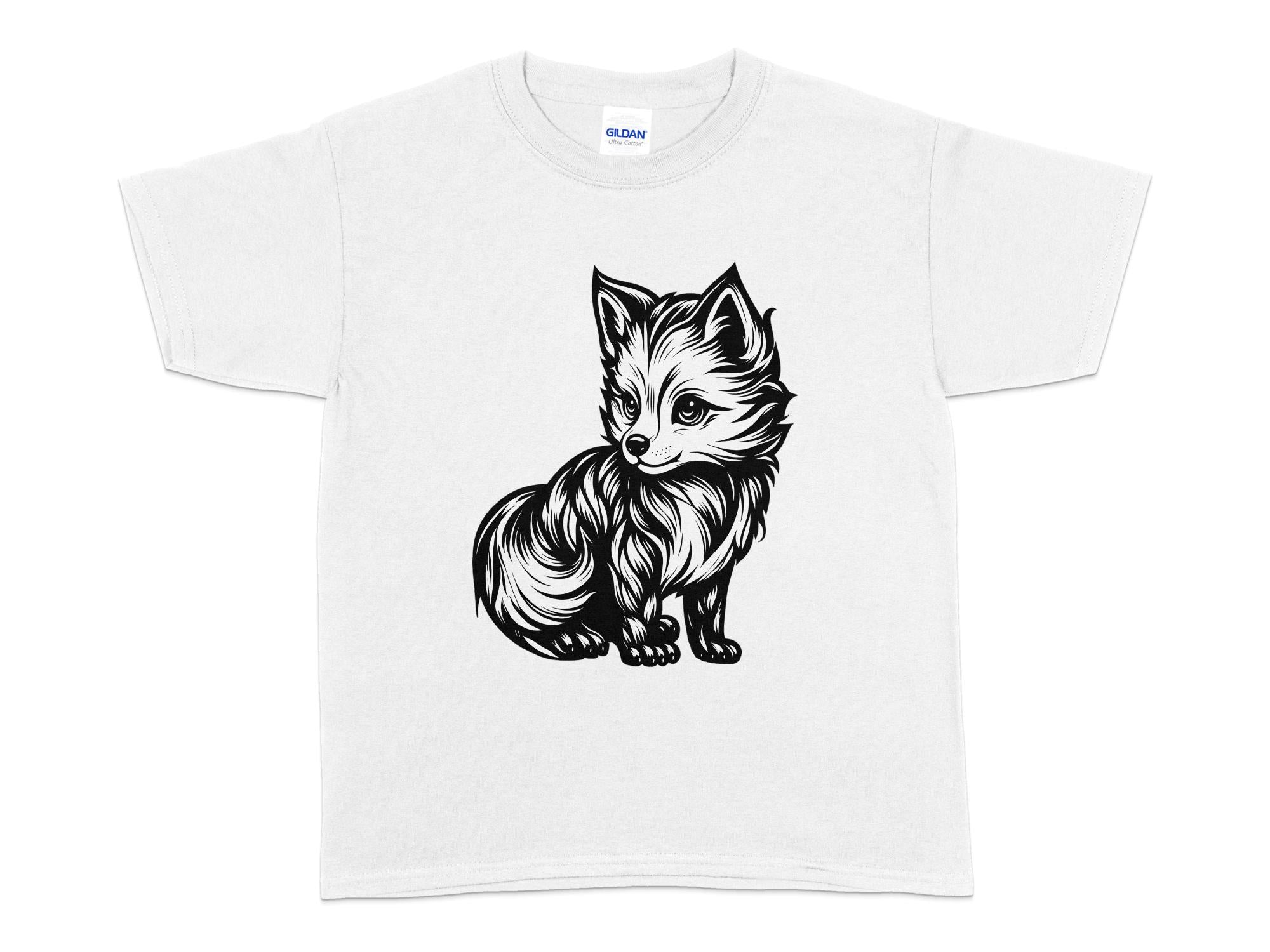 Wolf Cubs - Coloured Gildan Kids T-Shirt Family Talisman Unisex Cute Tee Graphic Design